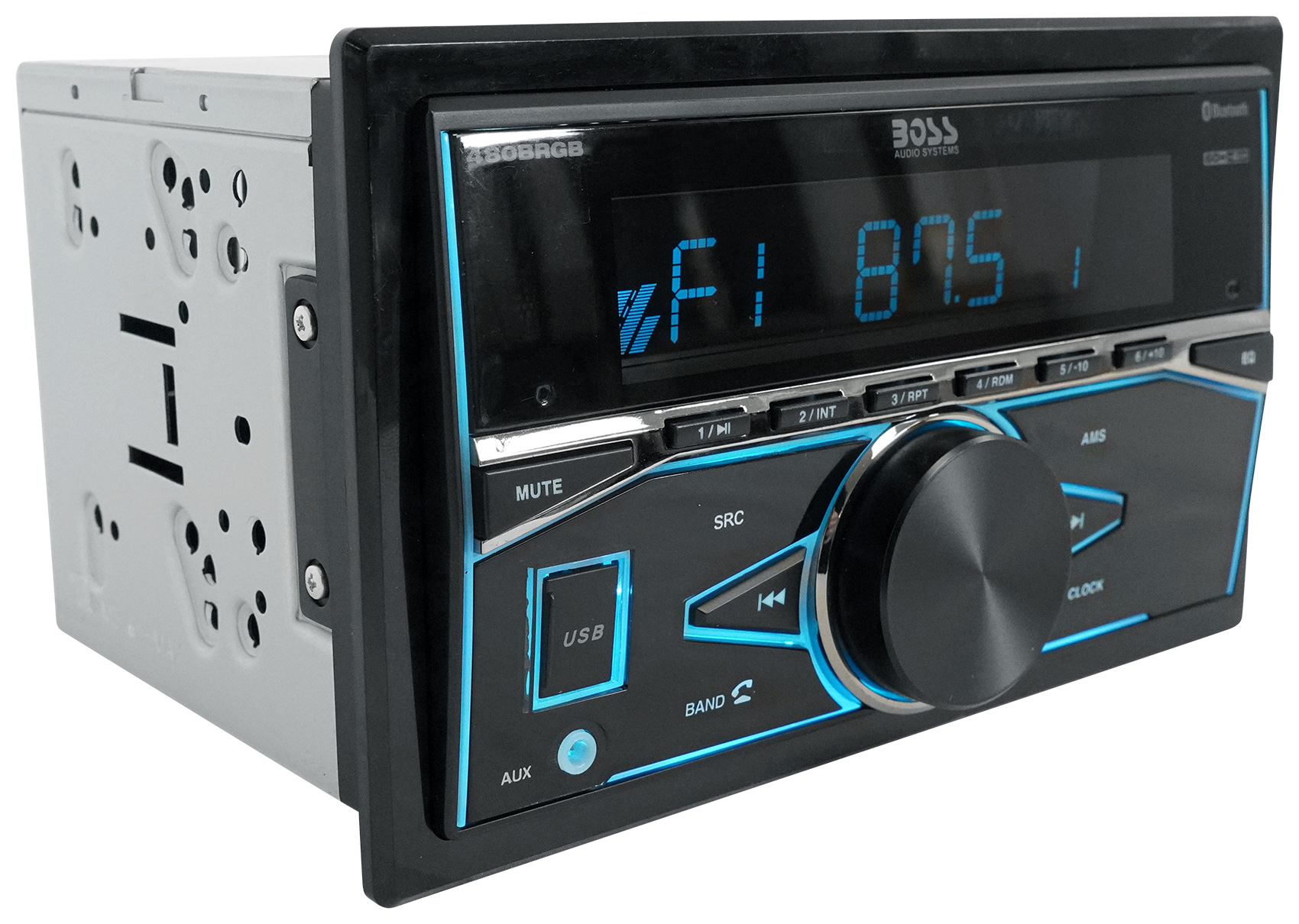 Boss 480BRGB Digital Media Player Receiver Car Stereo Bluetooth/MP3/USB