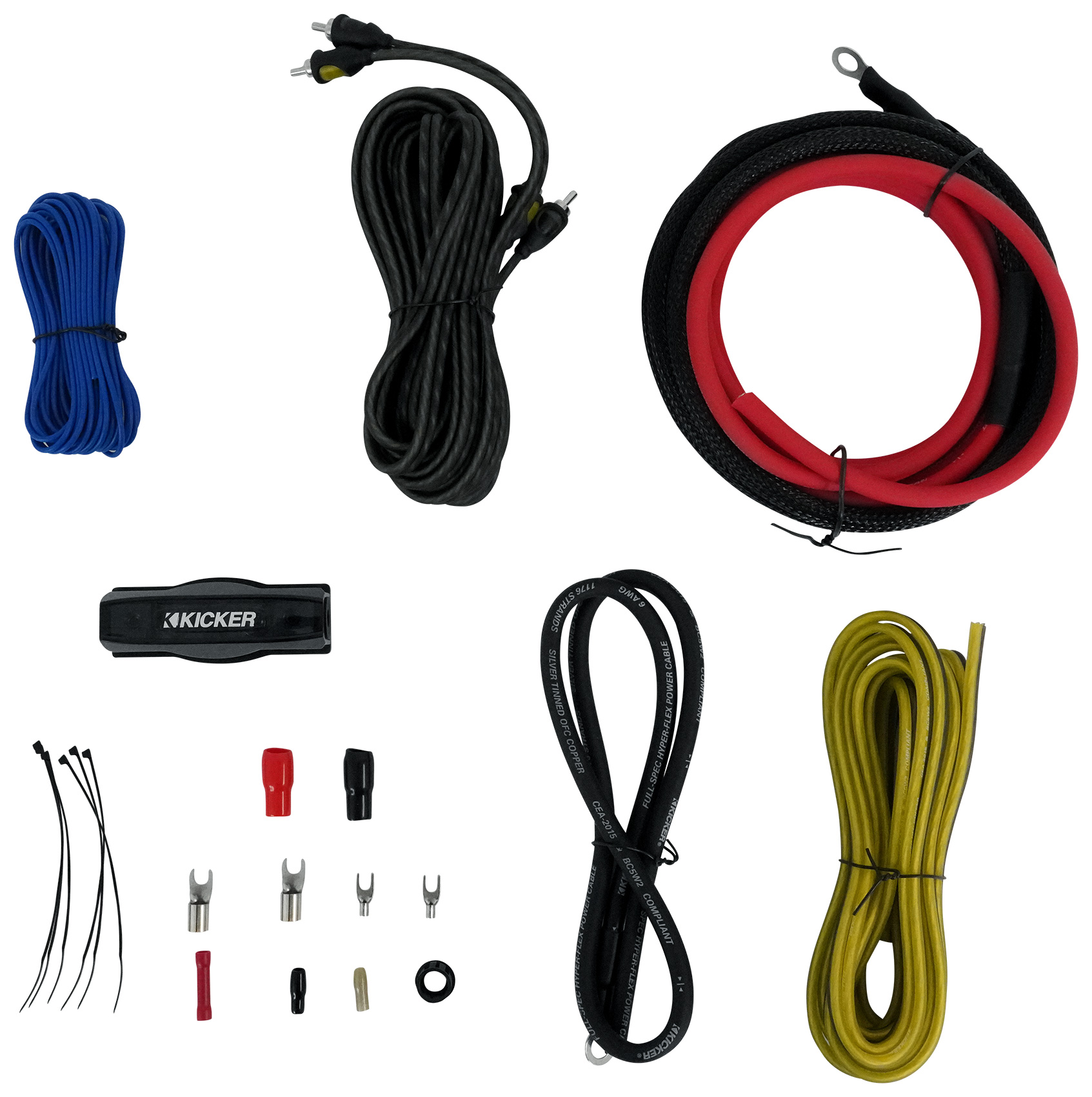 KICKER KX800.1 アンプ ベースコントローラー パワーケーブル付属 2389234.jpg