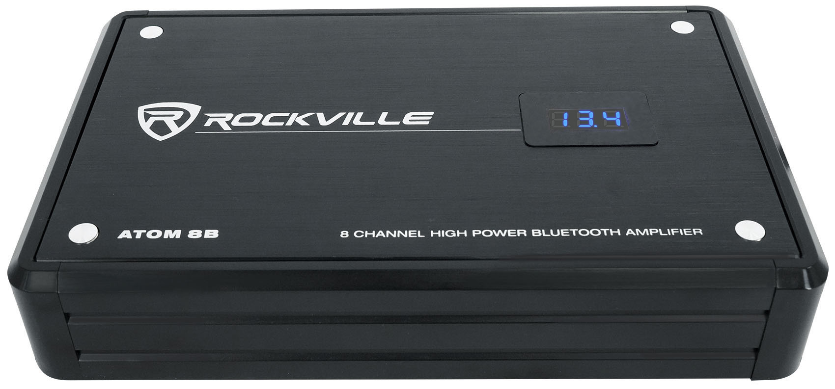 Rockville ATOM 8B 8Channel 3500w Weather Proof Bluetooth Car Amplifier