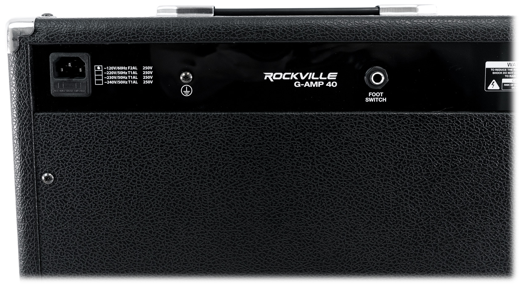 Rockville G-AMP 40 Guitar Combo Amplifier Amp Bluetooth/Mic In/USB ...