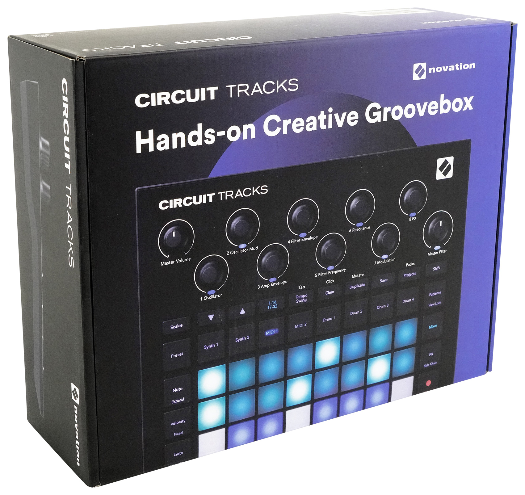 Novation Circuit Tracks MIDI USB Rechargeable Groovebox w/Synths/Drums