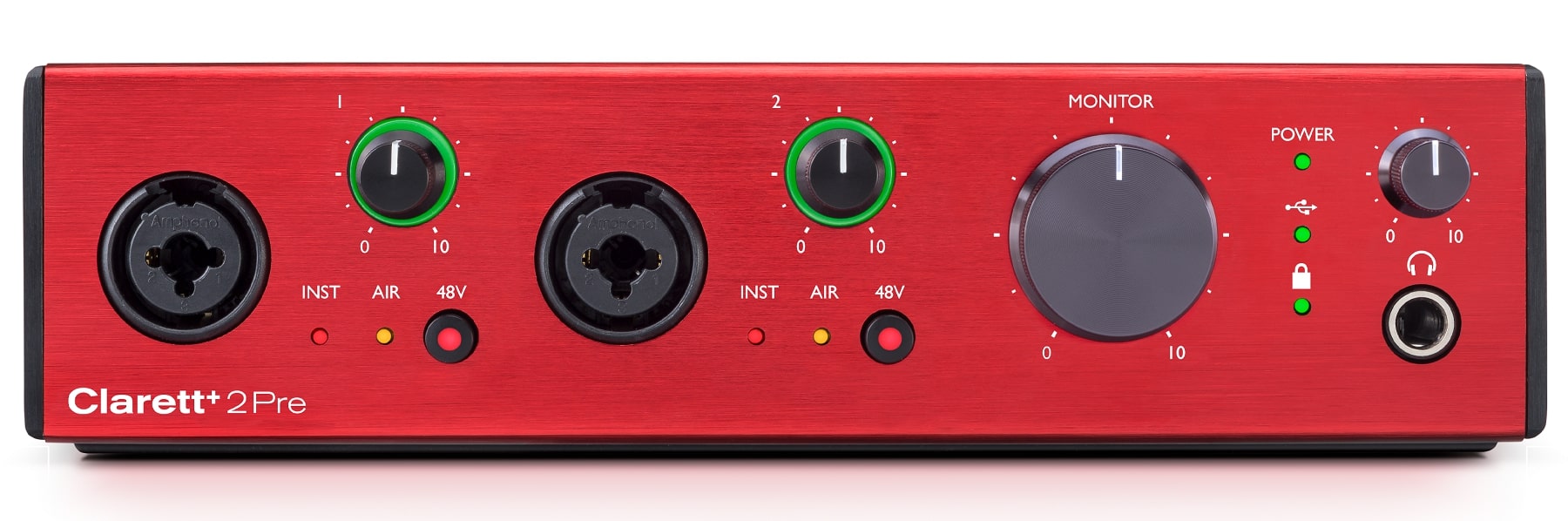 Focusrite Clarett+ 2Pre 定価¥71,500 Focusrite Clarett+ 2Pre USB-C Audio Recording Interface, 2 Mic