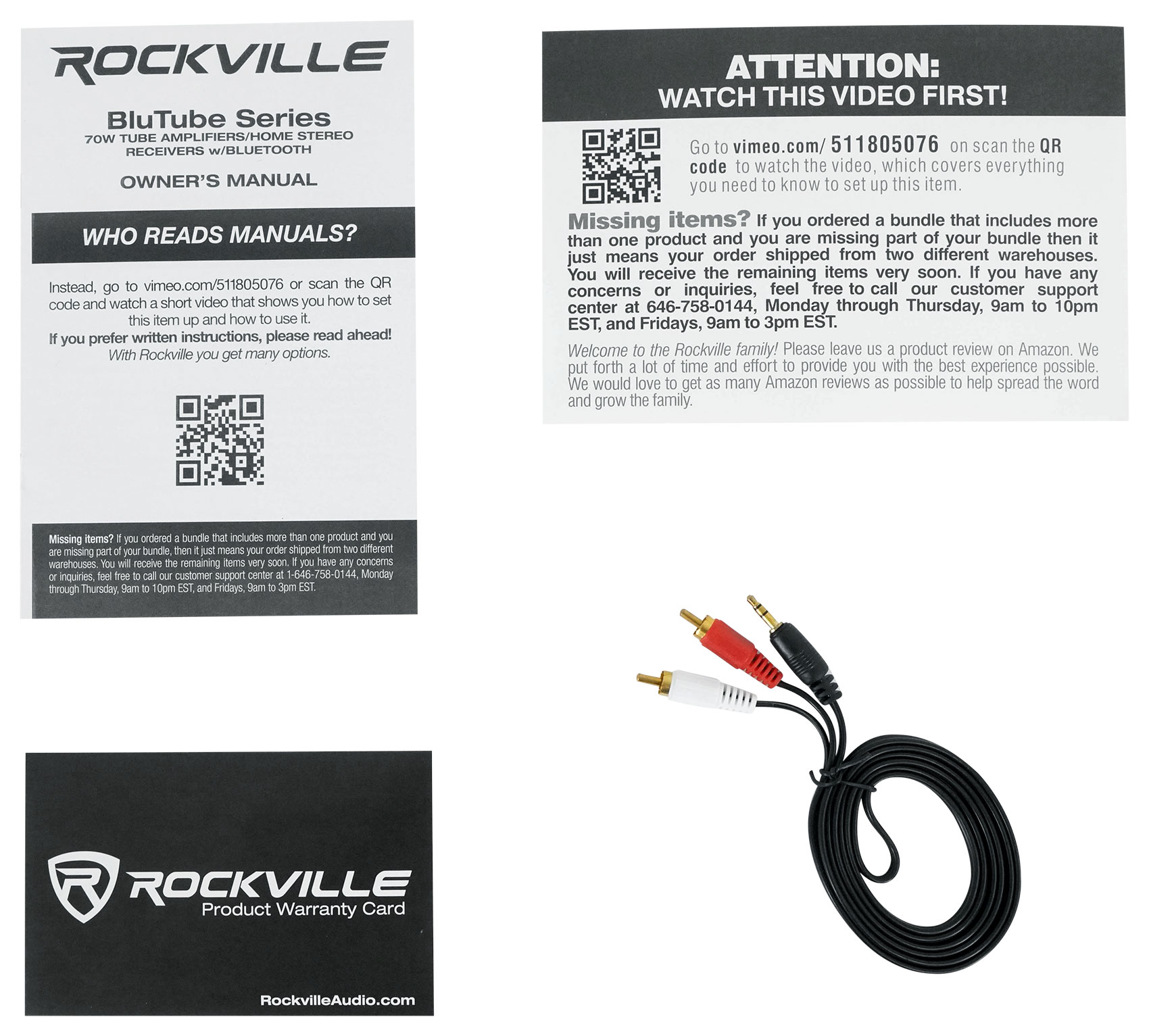 Rockville BluTube Tube Amplifier Bluetooth Receiver For Sony SS-CS5  Speakers