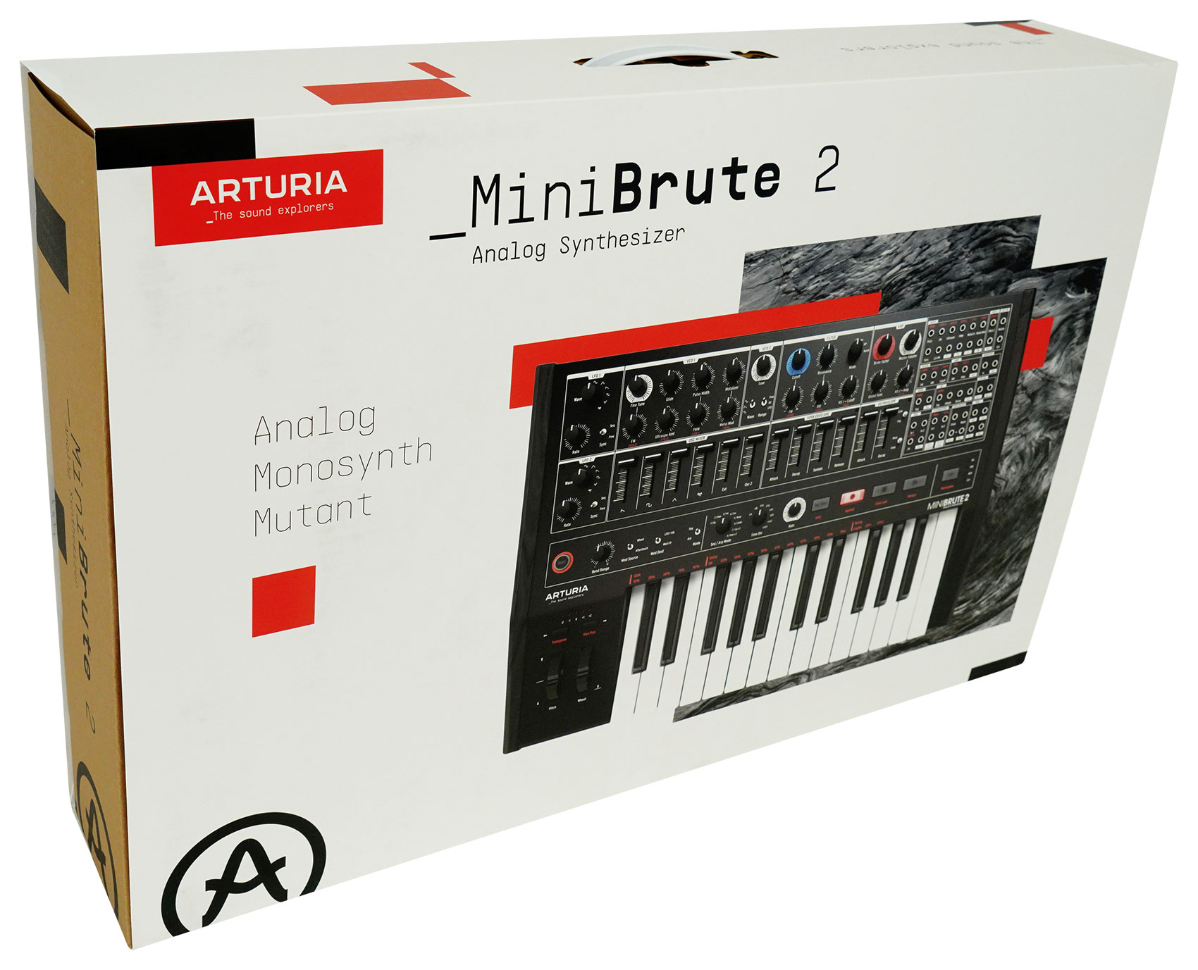 Arturia Minibrute 2 NOIR USB Analog Synthesizer Monosynth +