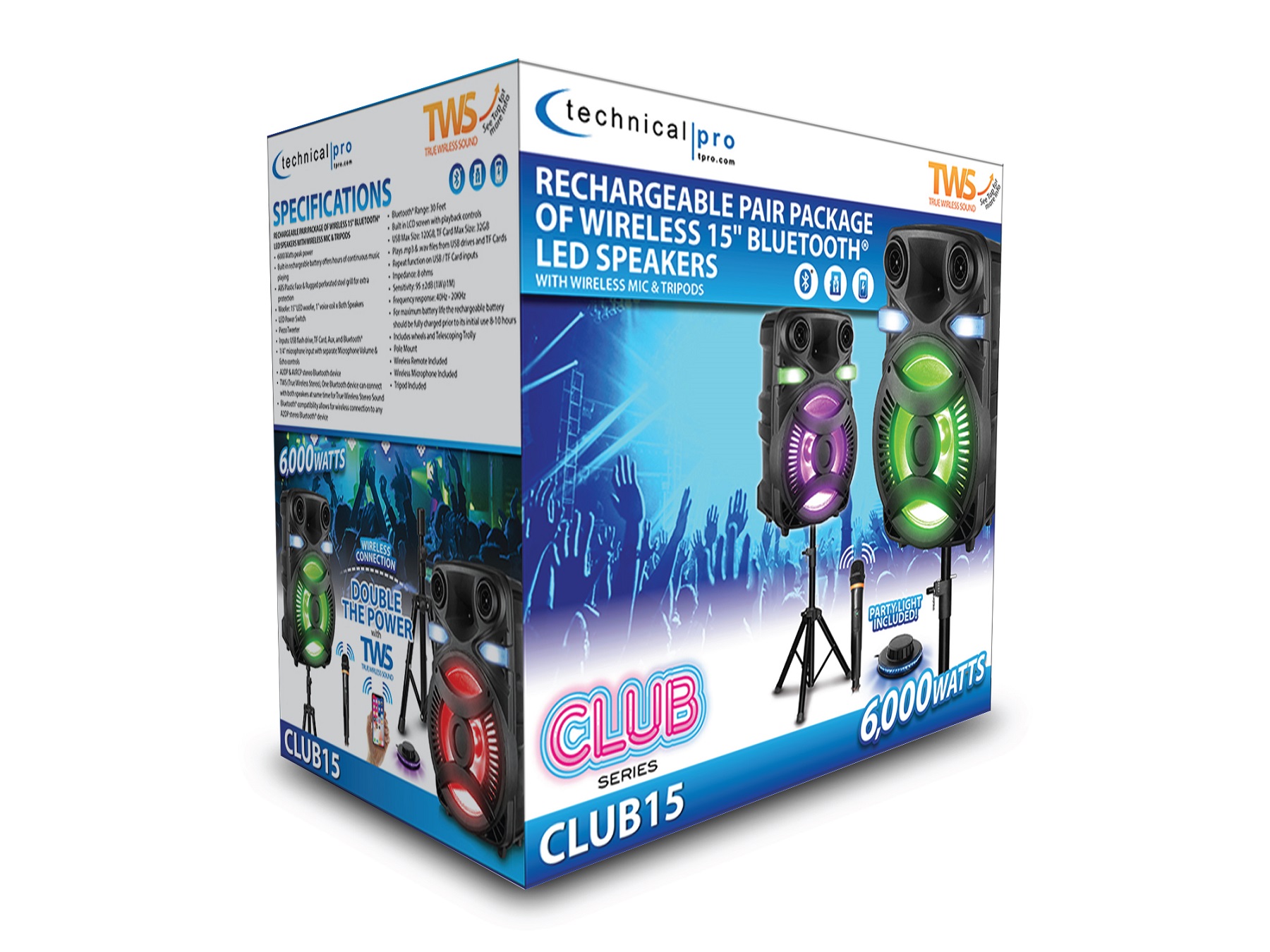 Technical Pro CLUB15 15