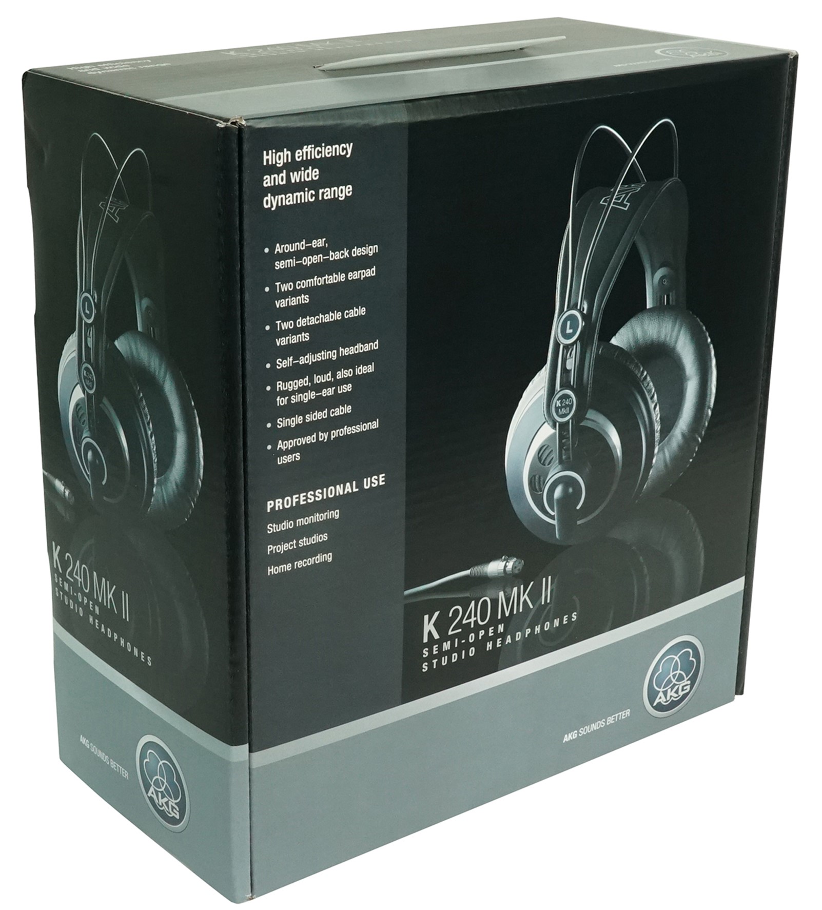 AKG K240 MKII Studio Recording Headphones+DAC Headphone Amplifier