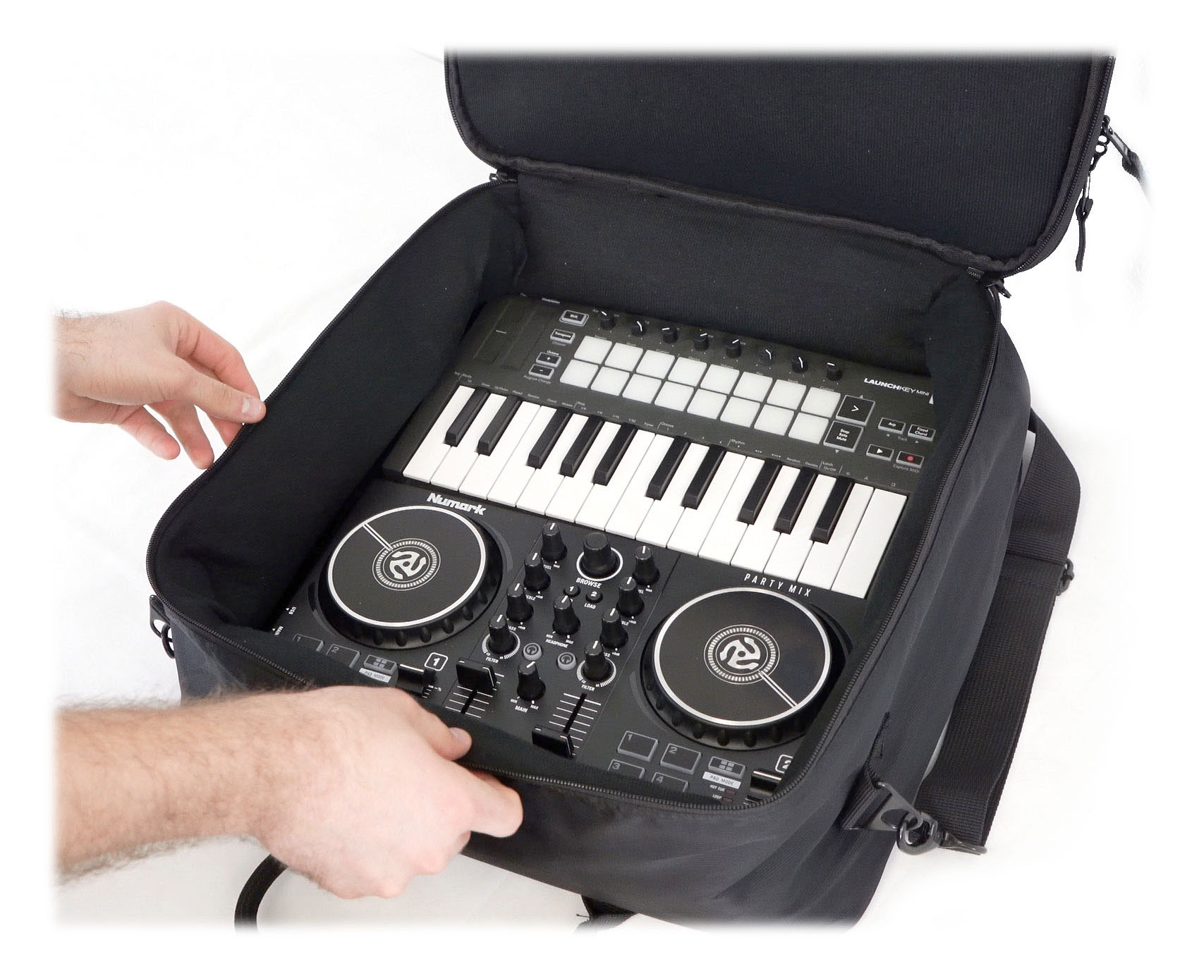 Rockville MB1615 DJ Gear Mixer Gig Bag Case Fits Midas DM12 | eBay