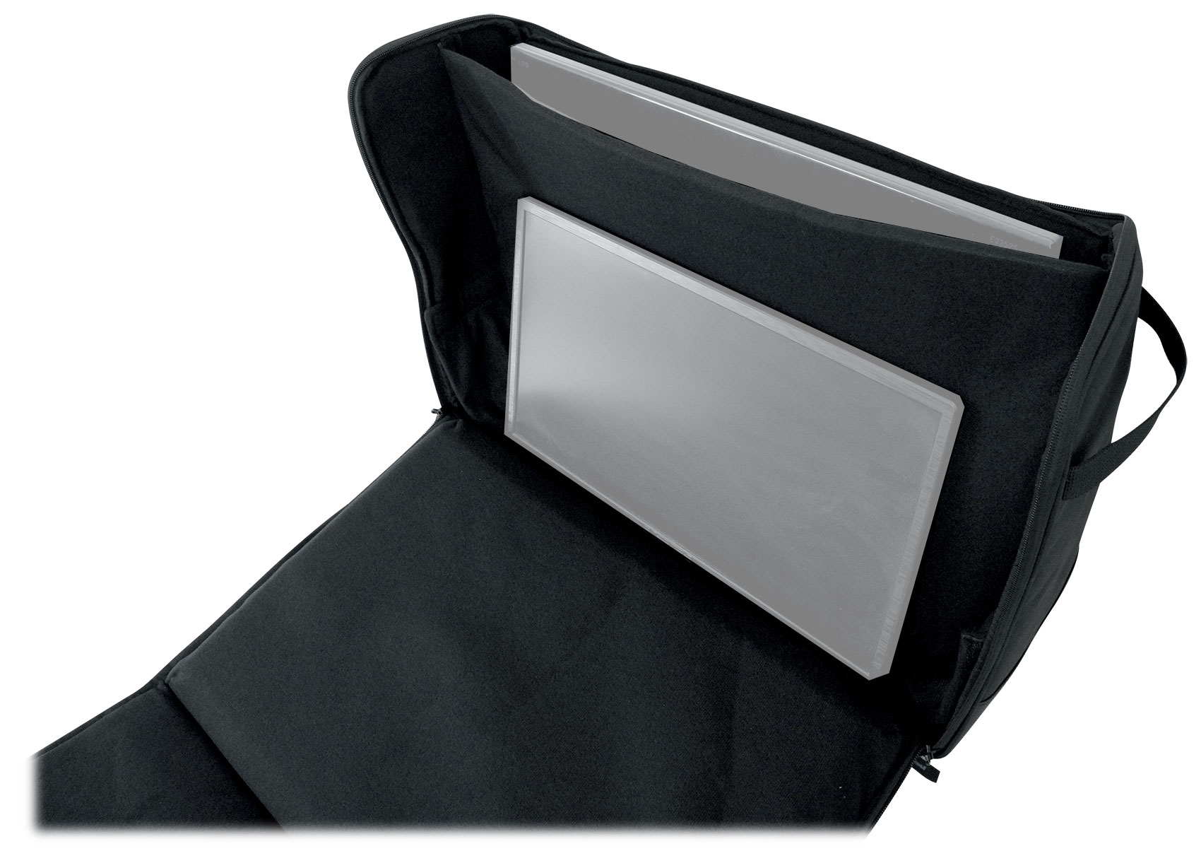 Rockville TVB1924-1 Padded Travel Bag For 19 To 24 Inch LCD TVs – Nylon Black