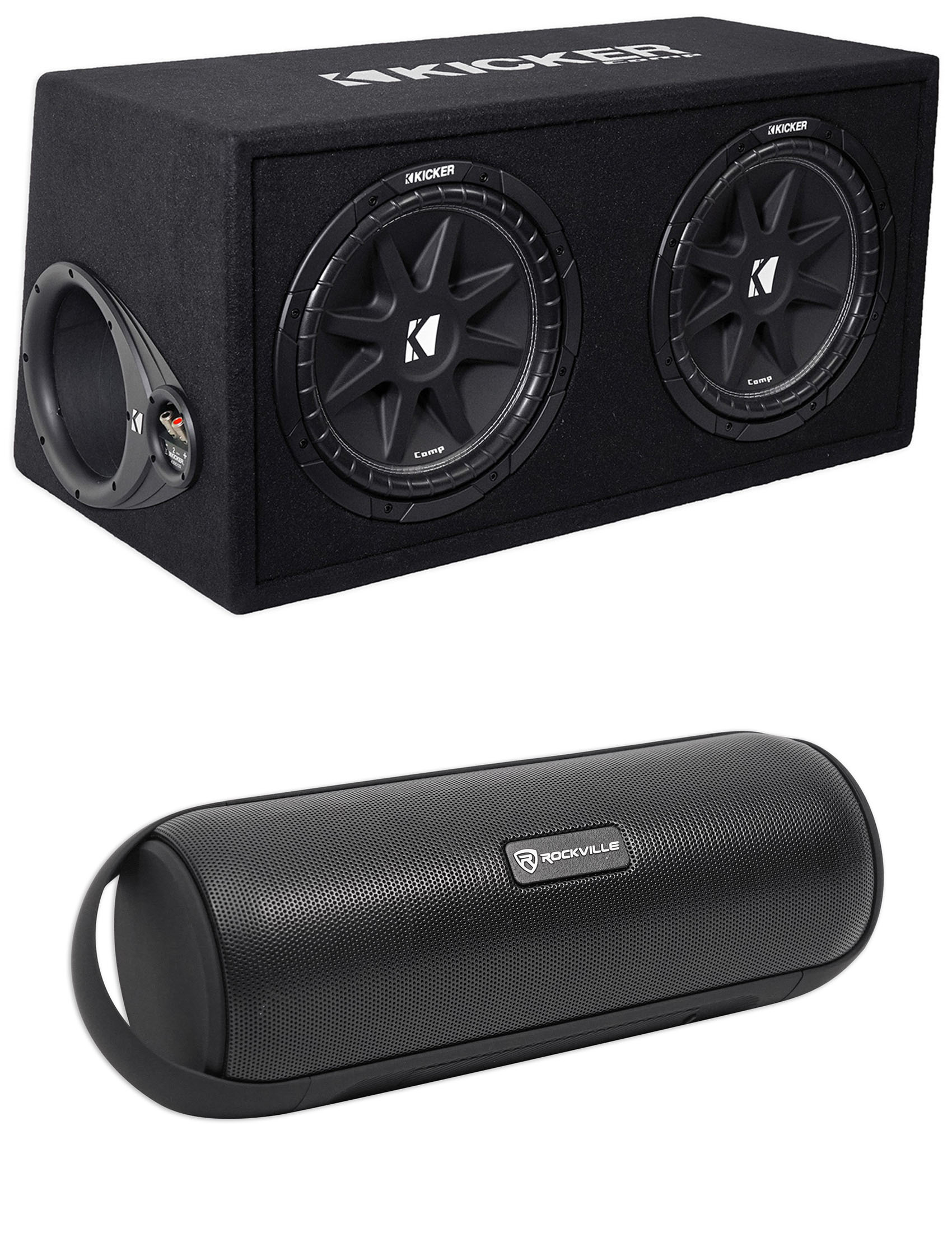 Aazon.co: KICKER 48DCWR122 CopR 12 dual subwoofers in vented
