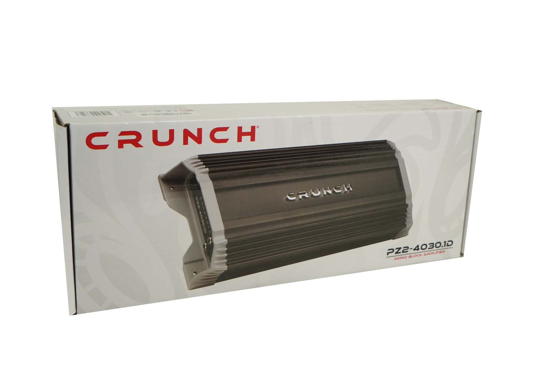 Crunch PZ2-4030.1D Compact 4000w Mono Car Amplifier Amp+Bass