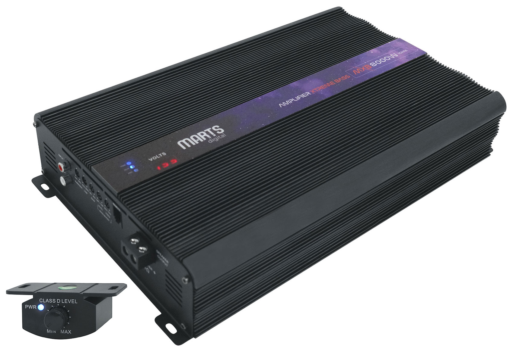 Marts Digital MXB 8000 1 OHM 8000w RMS Mono Car Amplifier Class D