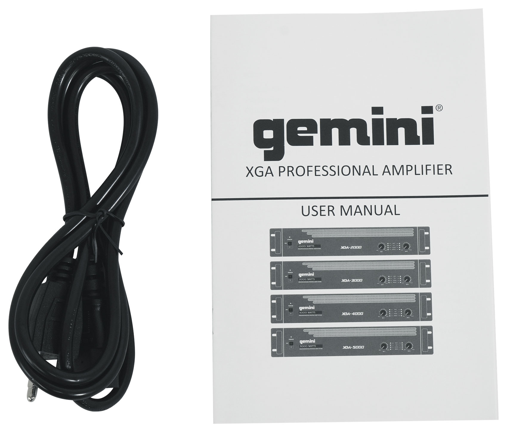 Gemini XGA-5000 5000 Watt Professional DJ/PA Live Sound Power