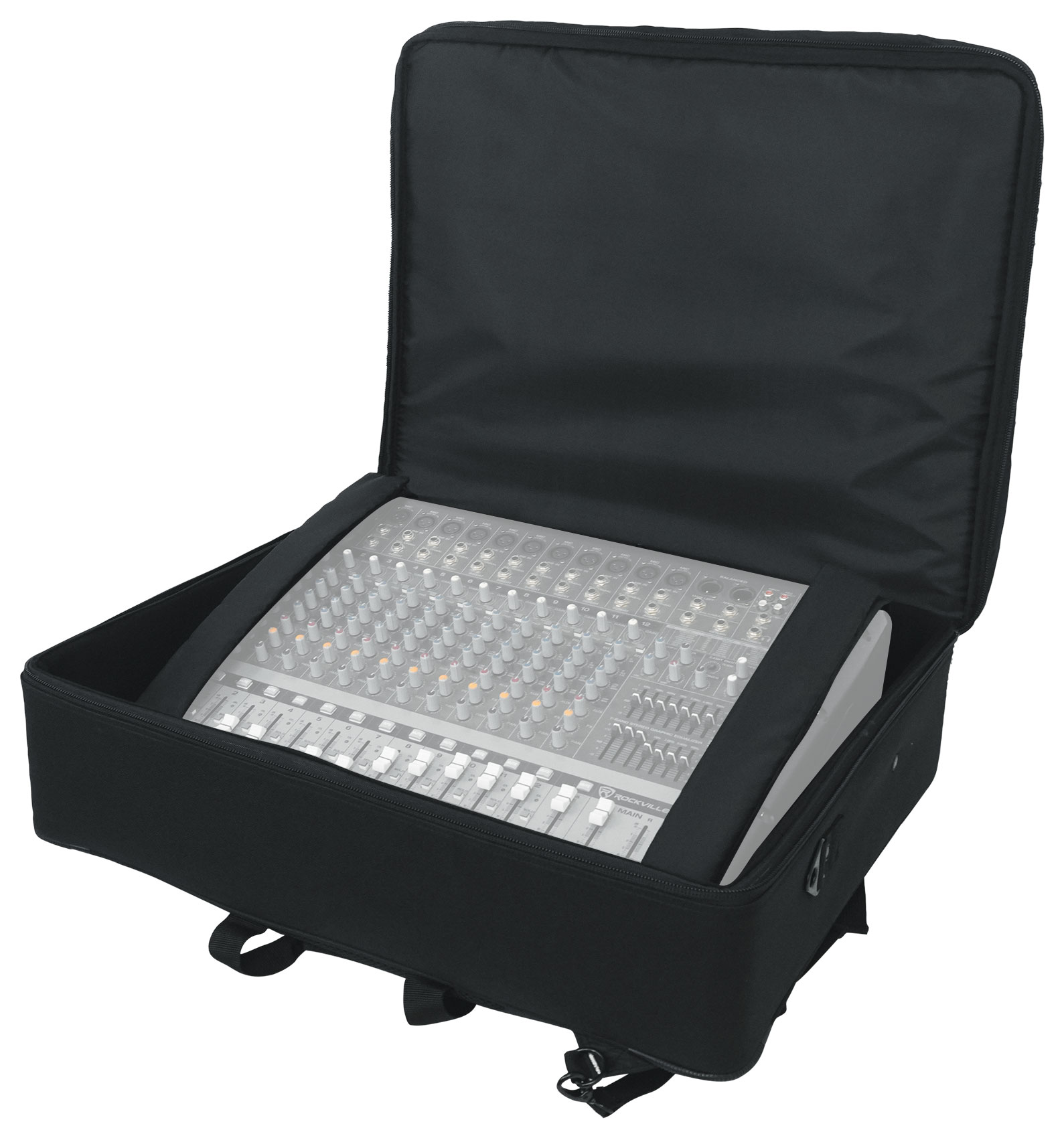Rockville BP-MIX2621 Semi Rigid Padded Mixer Bag Fits