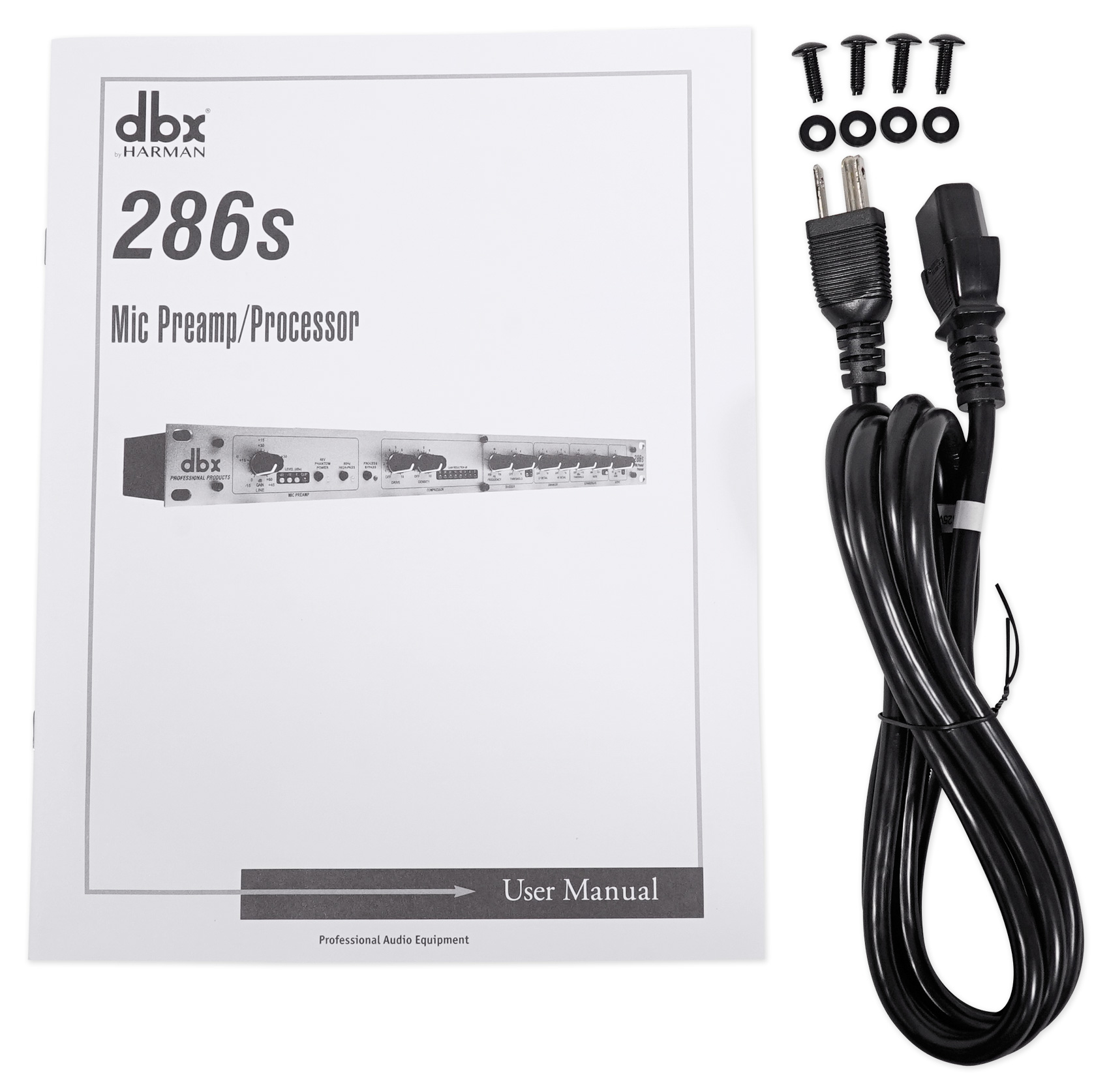 DBX 286S Mic Pre-Amp Processor 286 S Microphone/Instrument Preamp