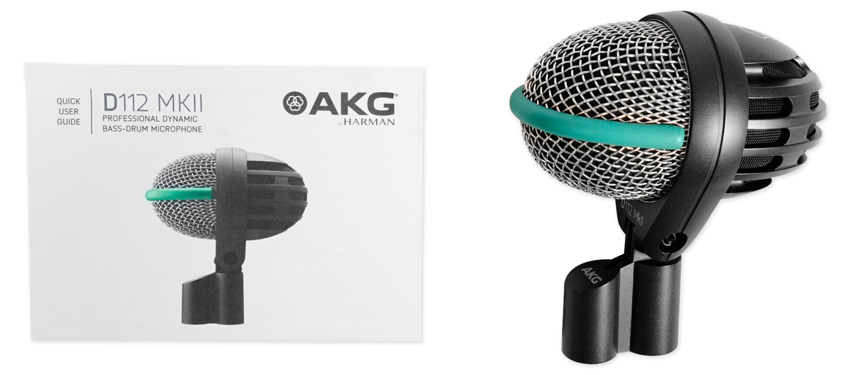 AKG D112 MKII Professional Dynamic Kick Drum Bass Guitar