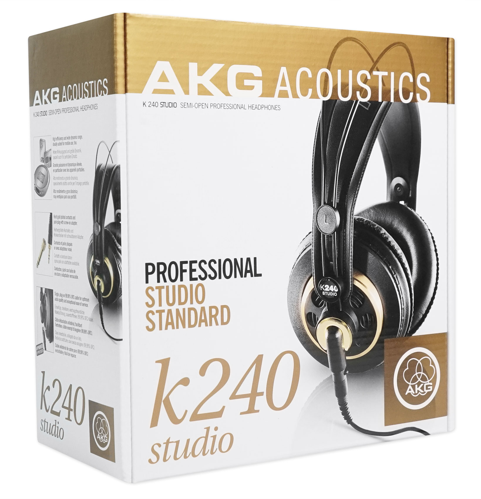 AKG K240 Studio Over-Ear Semi-Open Recording Mixing Monitoring