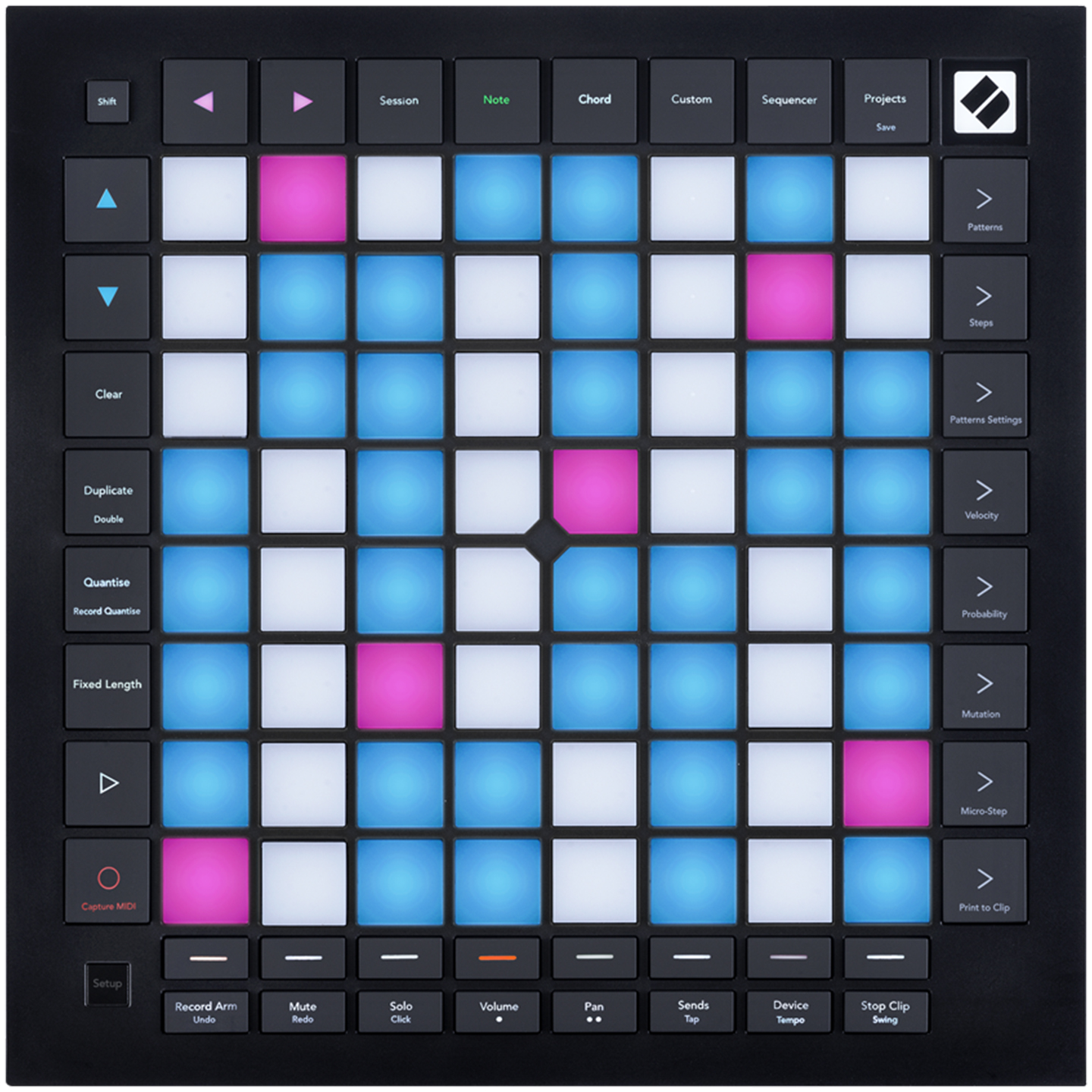 Novation Launchpad Pro MK3 Ableton Live USB MIDI RGB 64-Pad DJ
