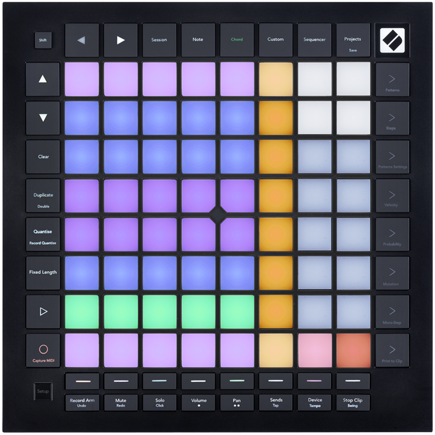 Novation Launchpad Pro MK3 Ableton Live USB MIDI RGB 64-Pad DJ