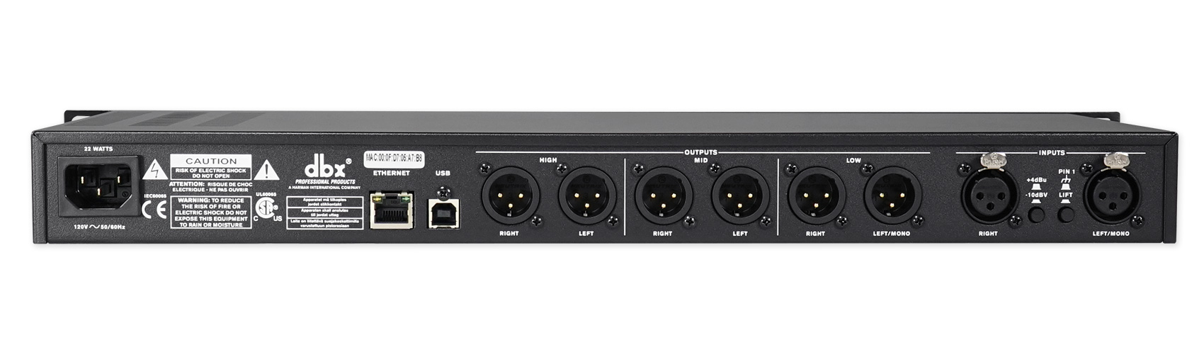 DBX DriveRack PA2 Complete Sound Signal Processor Speaker