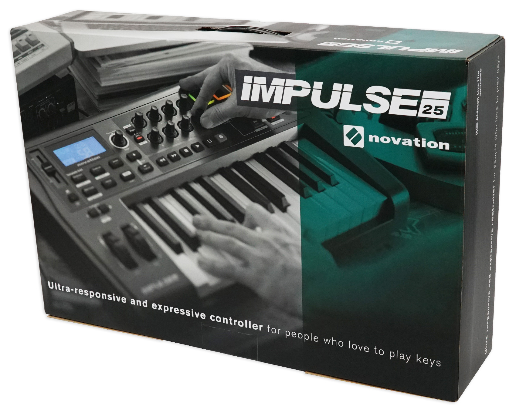 Novation IMPULSE 25 Ableton 25-Key MIDI USB Keyboard