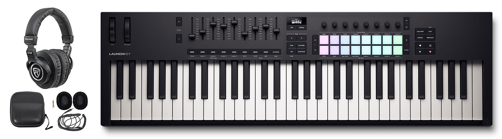 novation LAUNCHKEY 61 MK3 MIDI キーボード Novation Launchkey 61 Mk3 MIDI Controller - Perfect Circuit