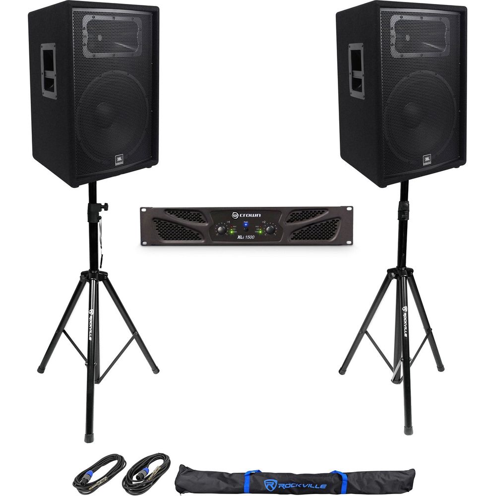 2) JBL Pro JRX215 15