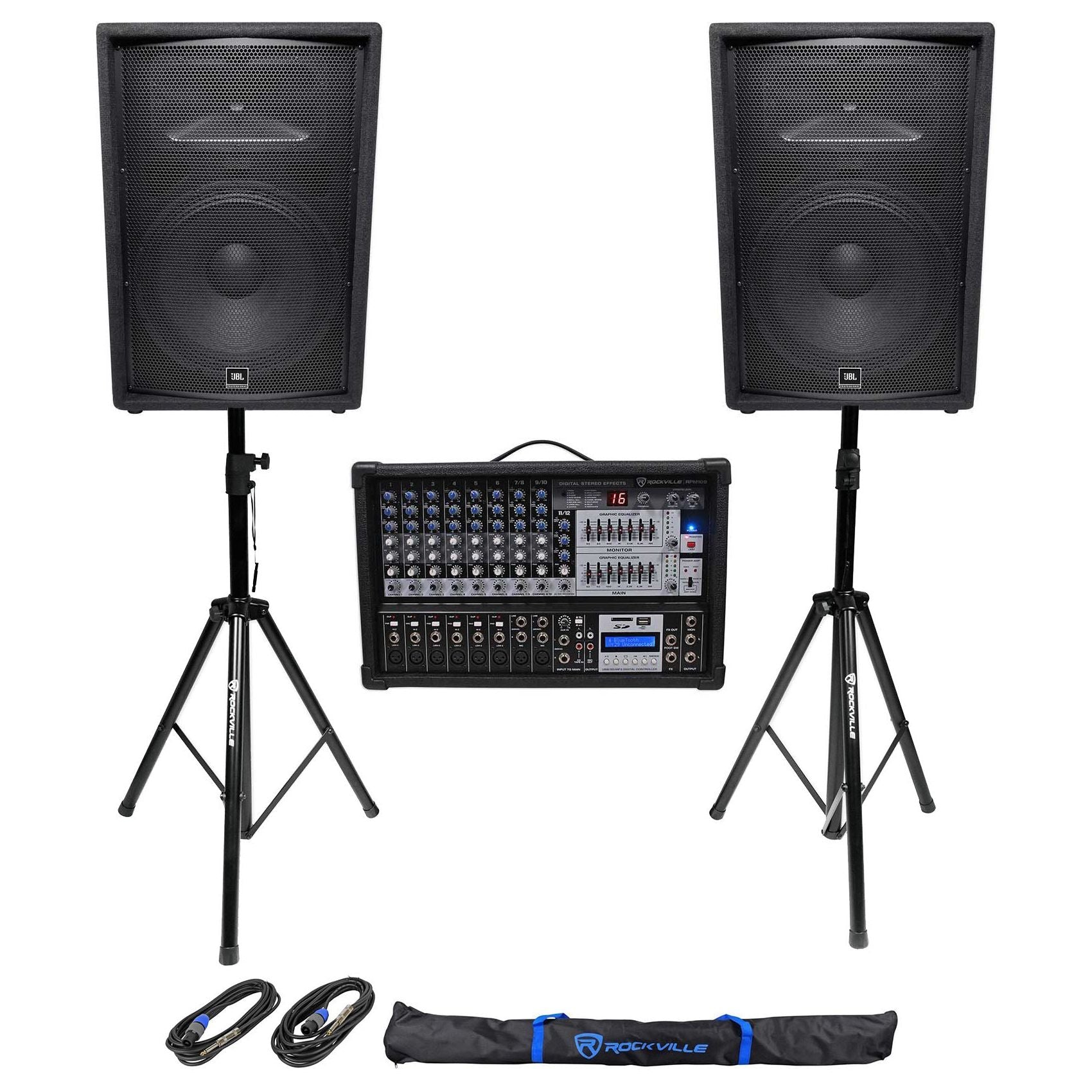 2) JBL Pro JRX215 15