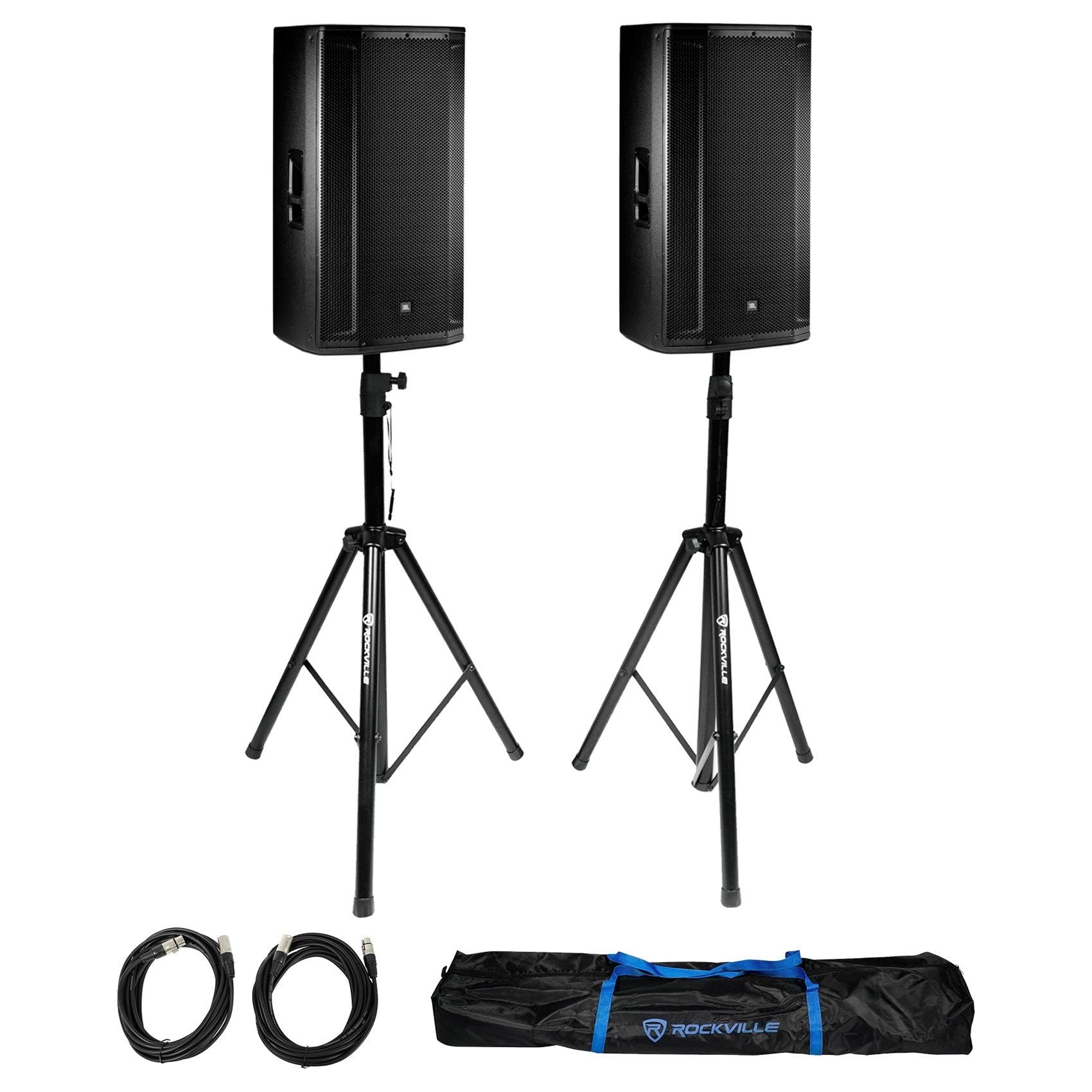 2) JBL SRX835P 15