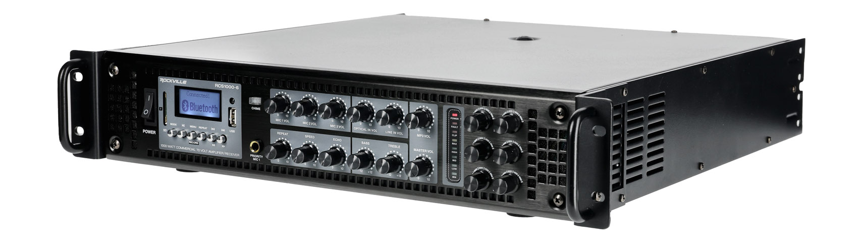 Rockville RCS1000-6 1000W 6 Zone 70v Commercial/Restaurant