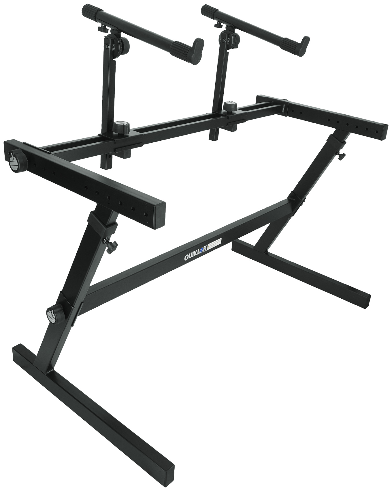 Quik Lok Z-726L 2-Tier Z-Style Keyboard Stand 44 inch Width +