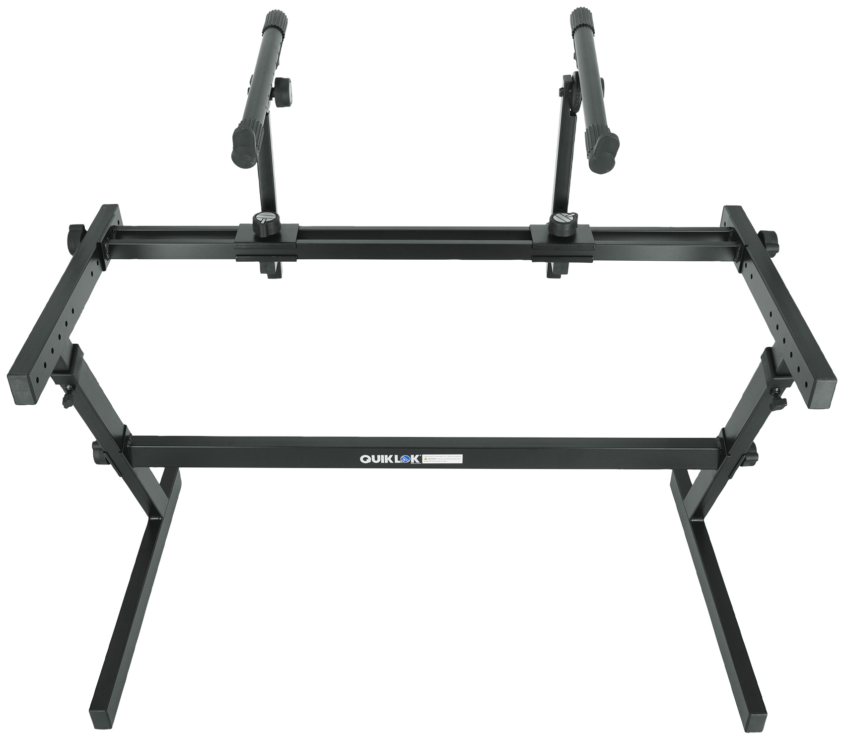 Quik Lok Z-726L 2-Tier Z-Style Keyboard Stand 44 inch Width +