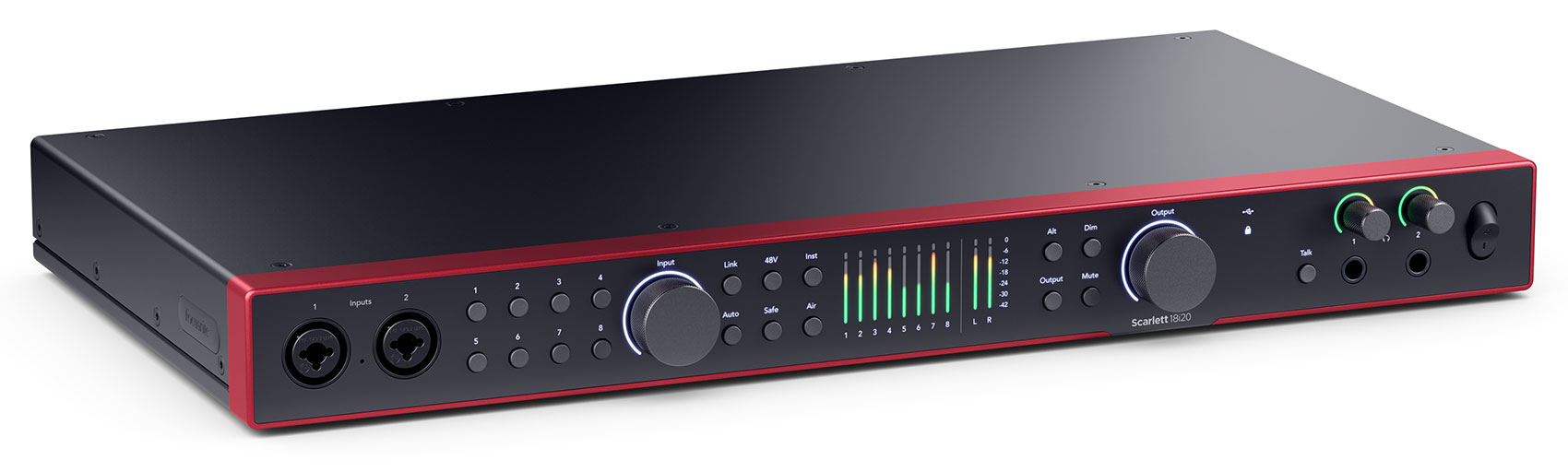 Focusrite SCARLETT 18I20 4G 4th Gen 24-bit 192 kHz Audio Recording