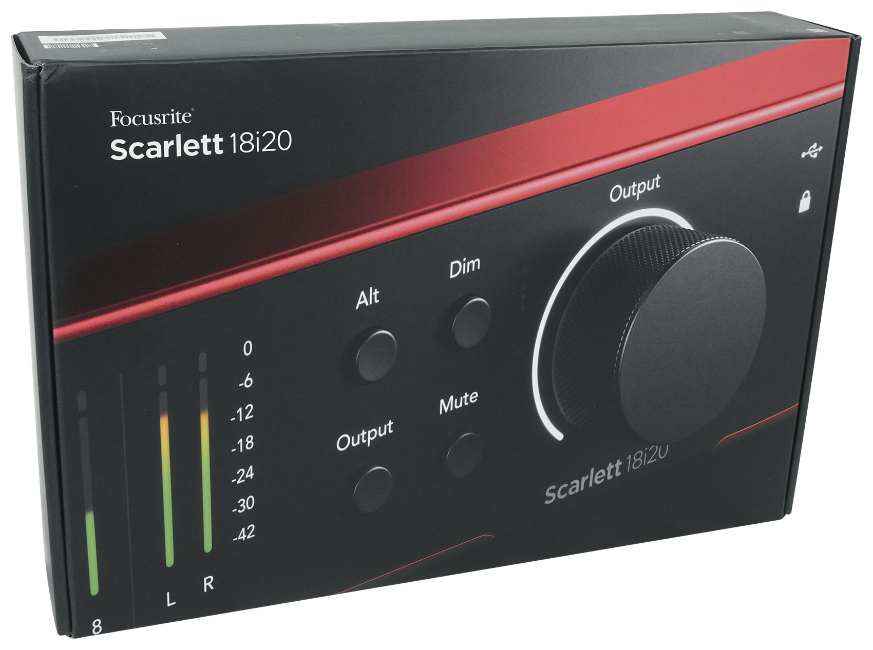 Focusrite SCARLETT 18I20 4G 4th Gen 24-bit 192 kHz Audio Recording