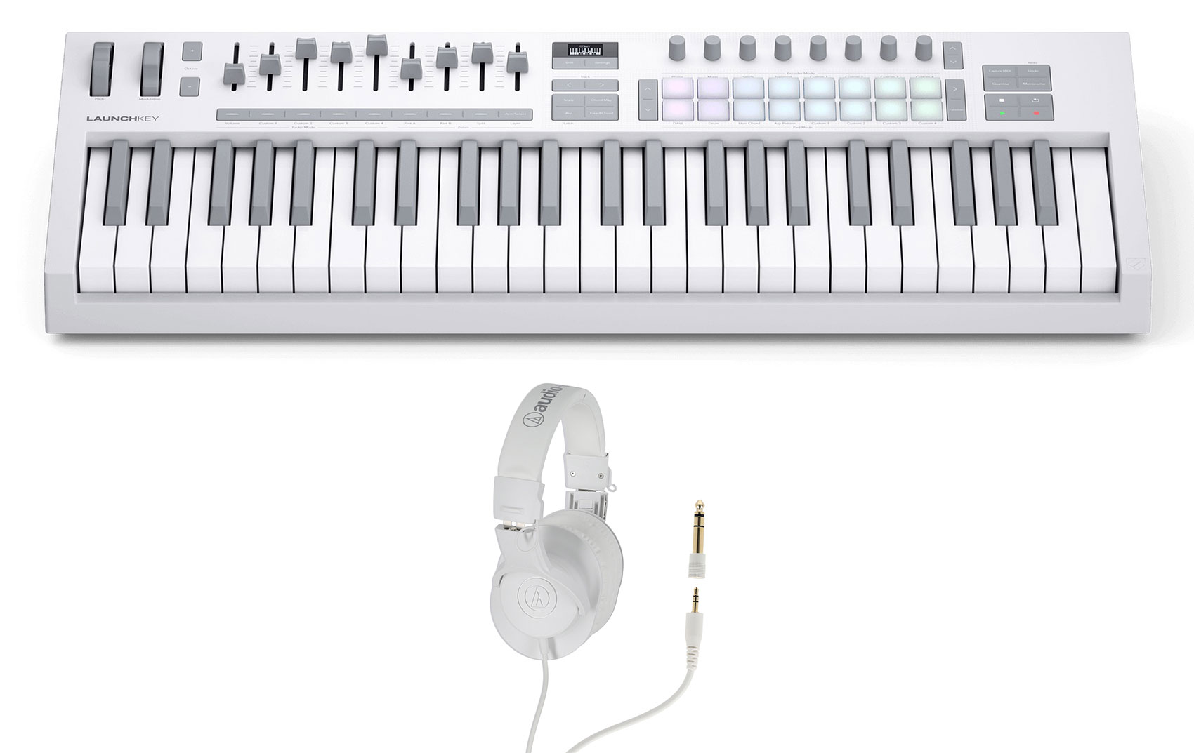 Novation LAUNCHKEY 49 MK4 White 49-Key USB MIDI Keyboard
