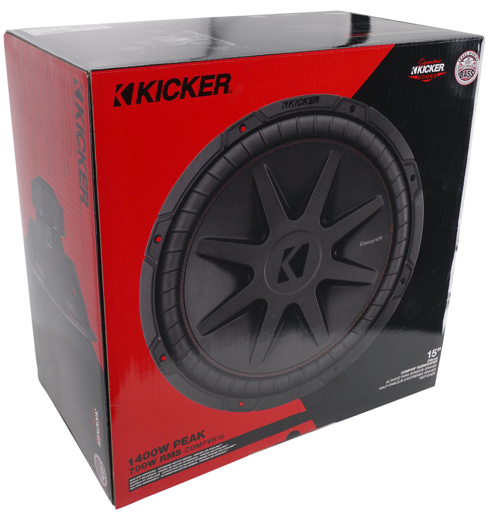 2) Kicker 52CVR152 CVR15 COMPVR 15