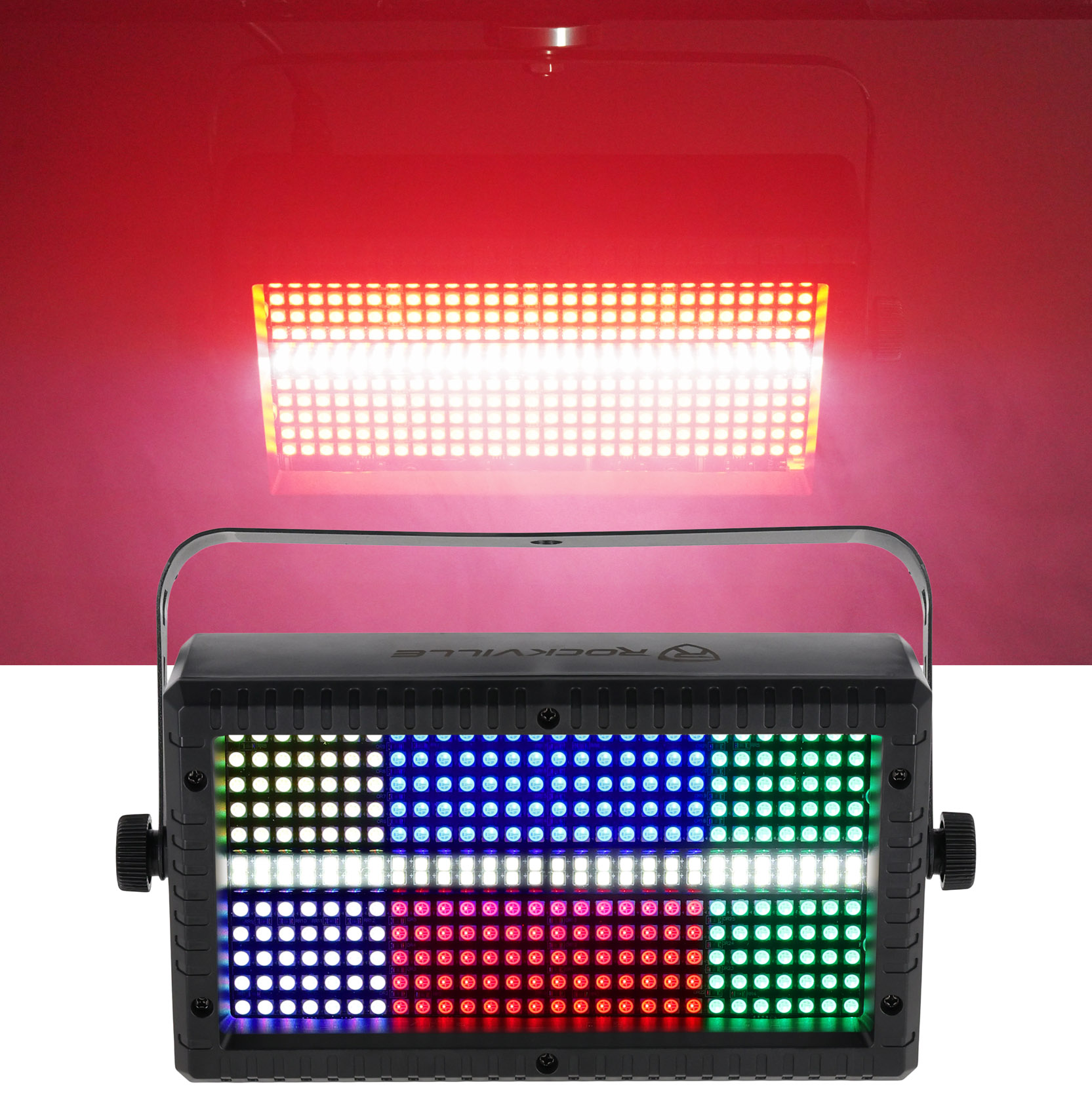 Rockville STAGE PANEL 336 DJ Visual Effect Light w/DMX/Strobe/Wash