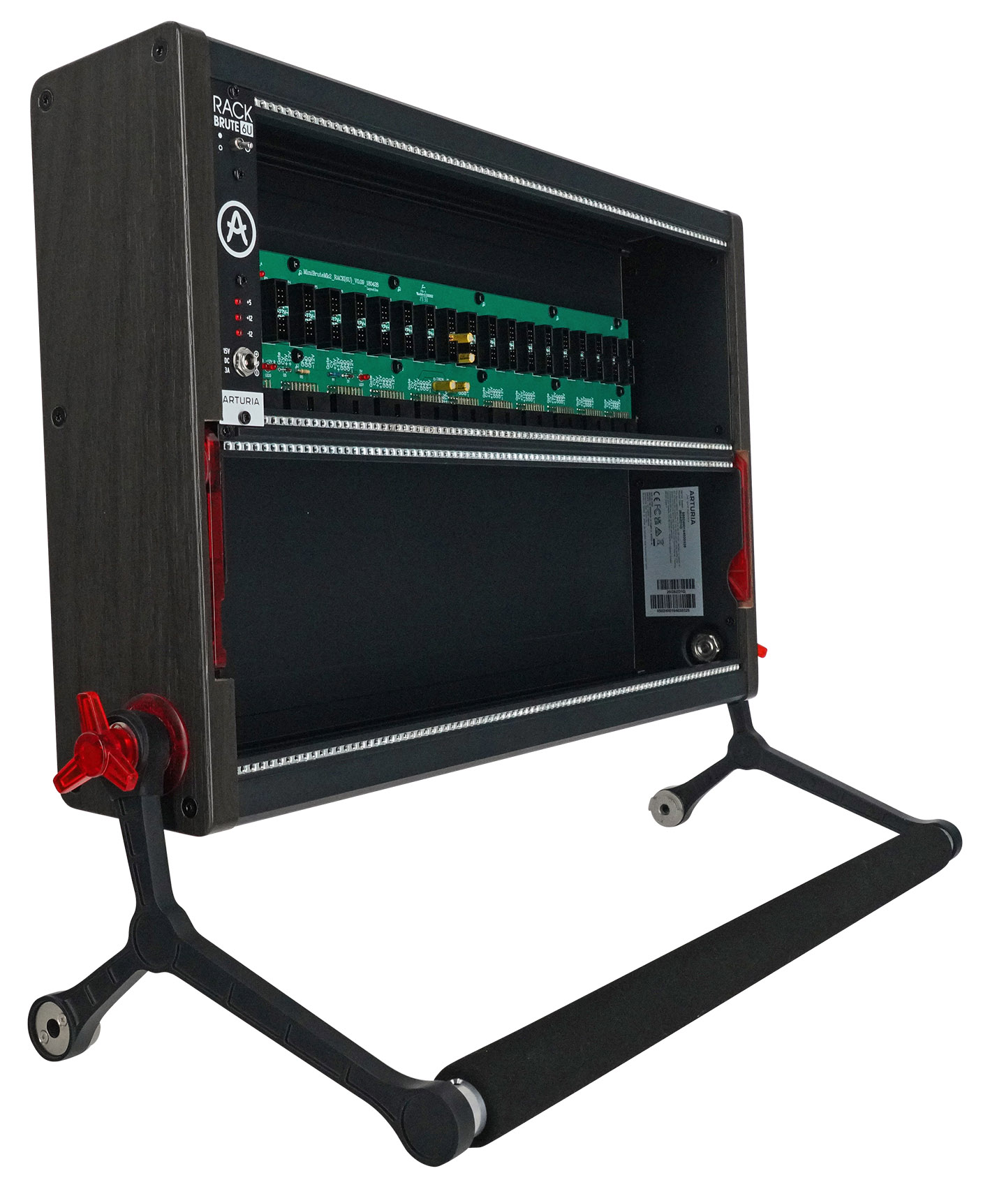Arturia RackBrute 6U NOIR Armored EuroRack Security Carrier Case