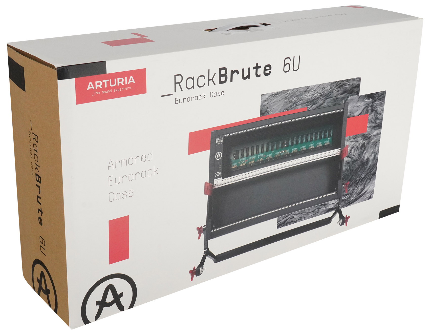 Arturia RackBrute 6U NOIR Armored EuroRack Security Carrier Case
