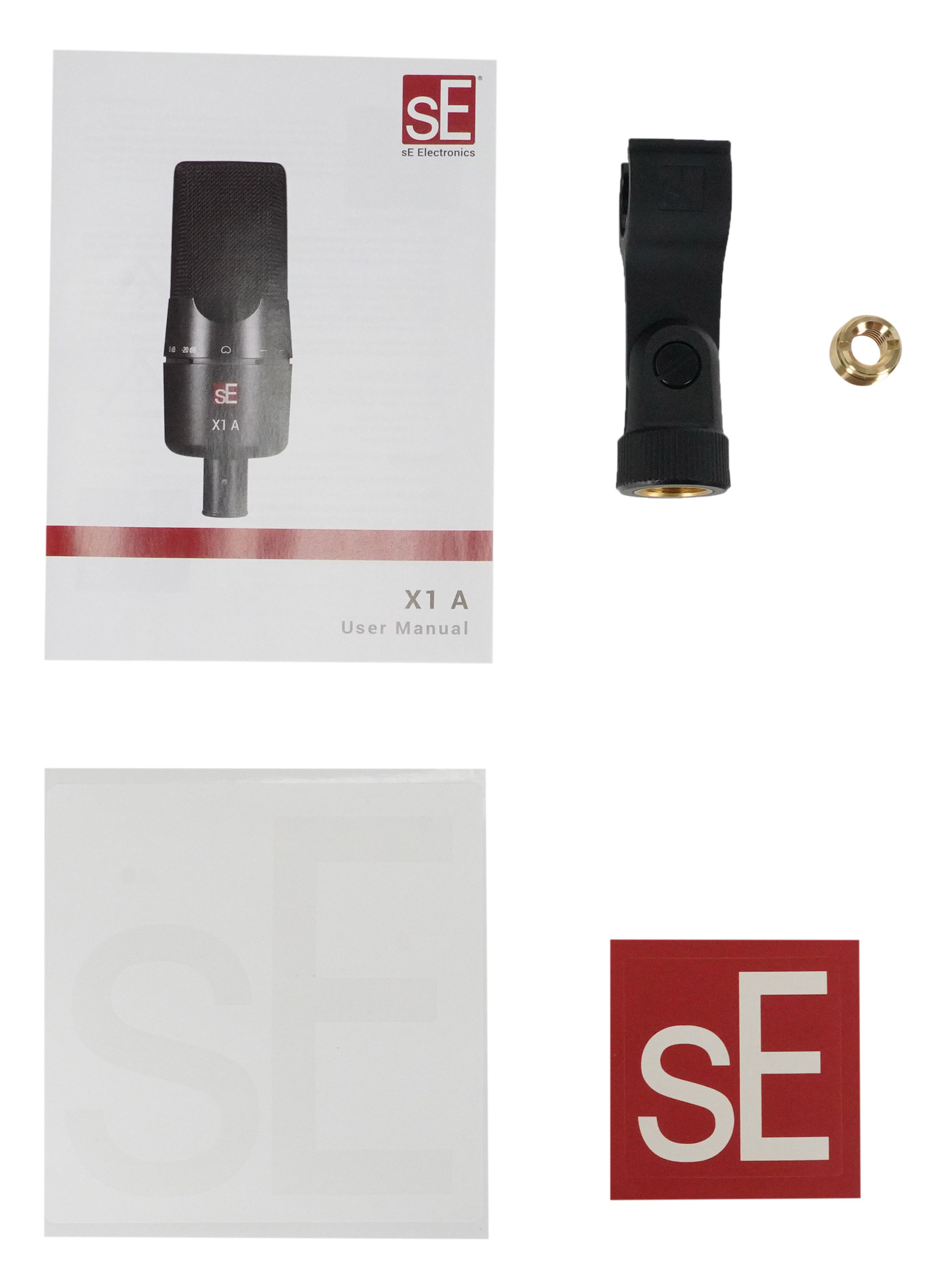 Se Electronics X1 A 25th Anniversary Red Studio Recording