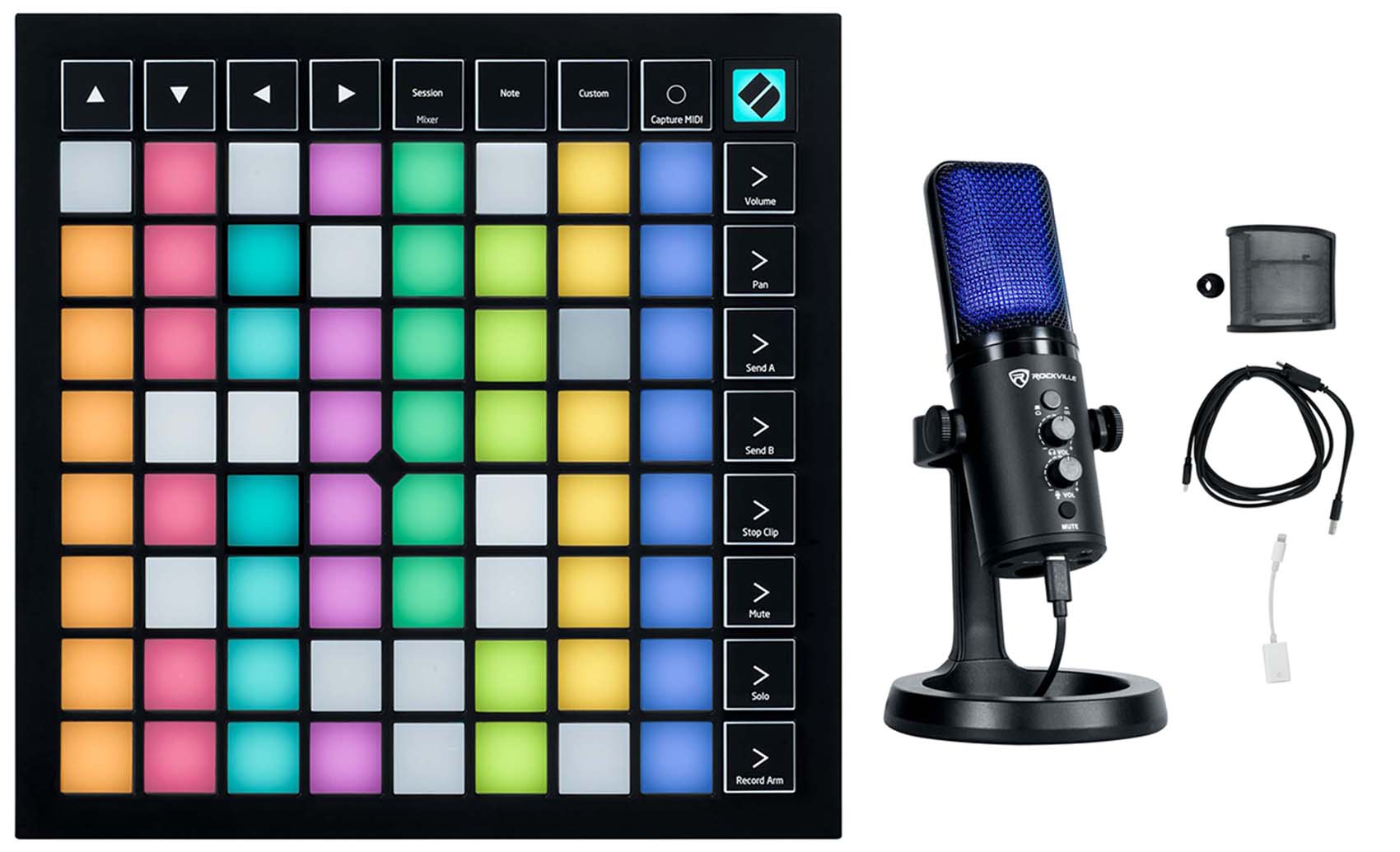 Novation Launchpad X Ableton Live MIDI USB RGB Pad Controller+