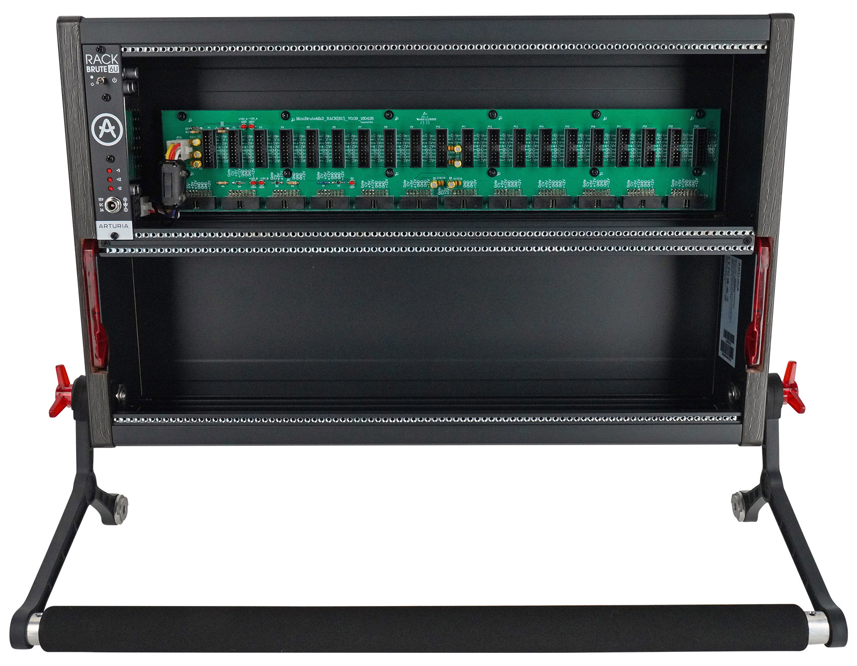Arturia RackBrute 6U NOIR Armored EuroRack Security Carrier Case