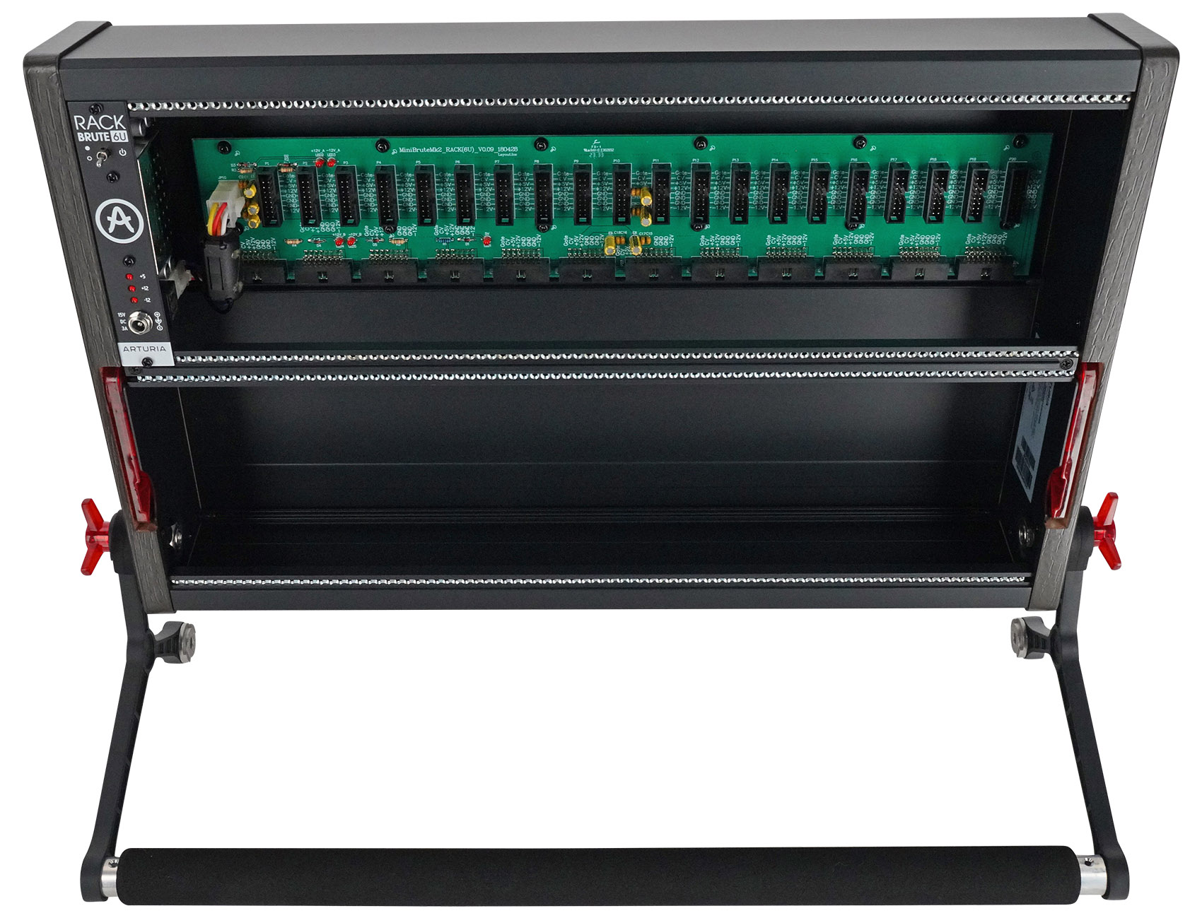 Arturia RackBrute 6U NOIR Armored EuroRack Security Carrier Case