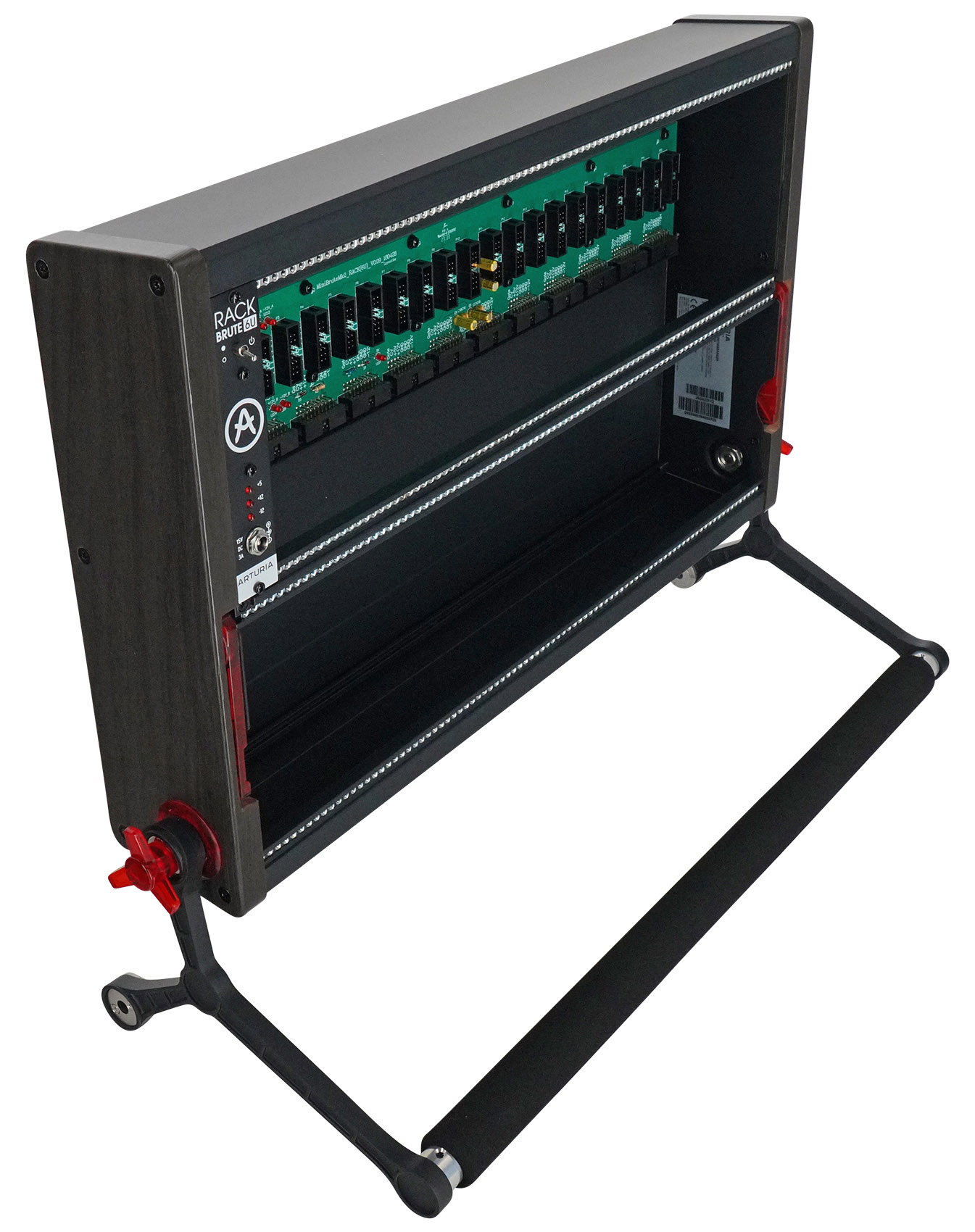 Arturia RackBrute 6U NOIR Armored EuroRack Security Carrier Case