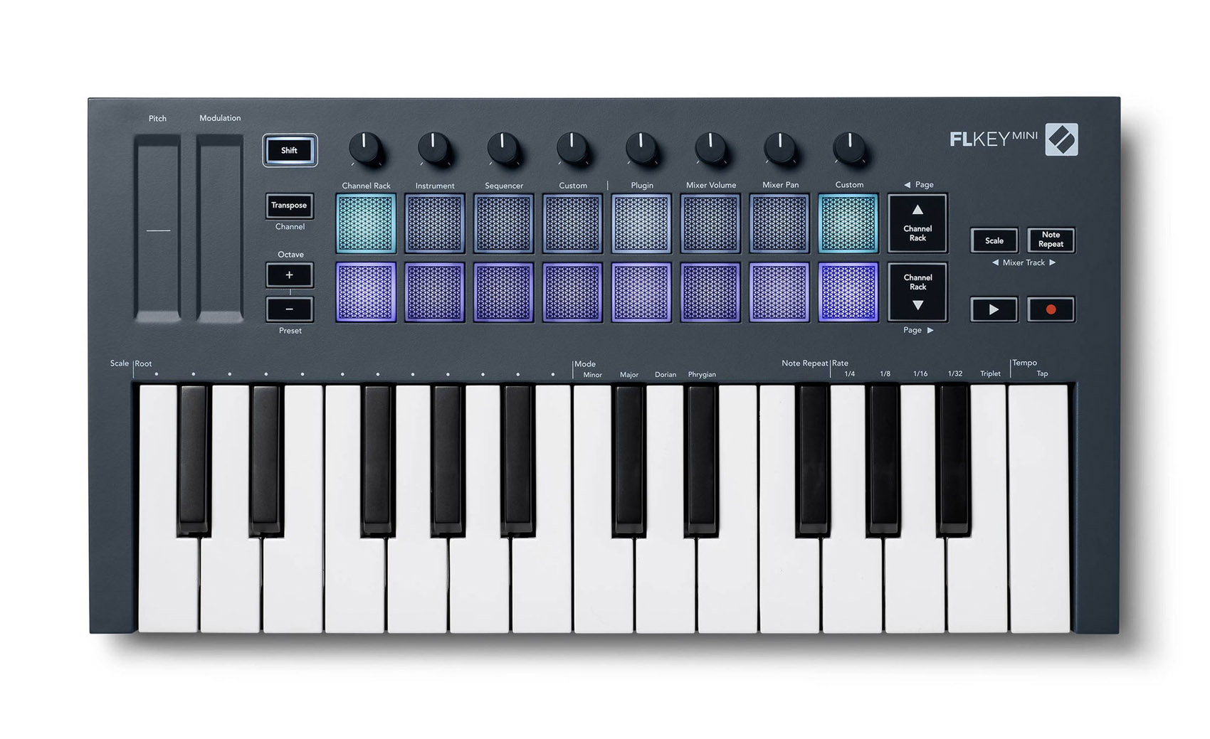 Novation FLkey Mini 25-Mini-Key MIDI Keyboard Controller 4 FL