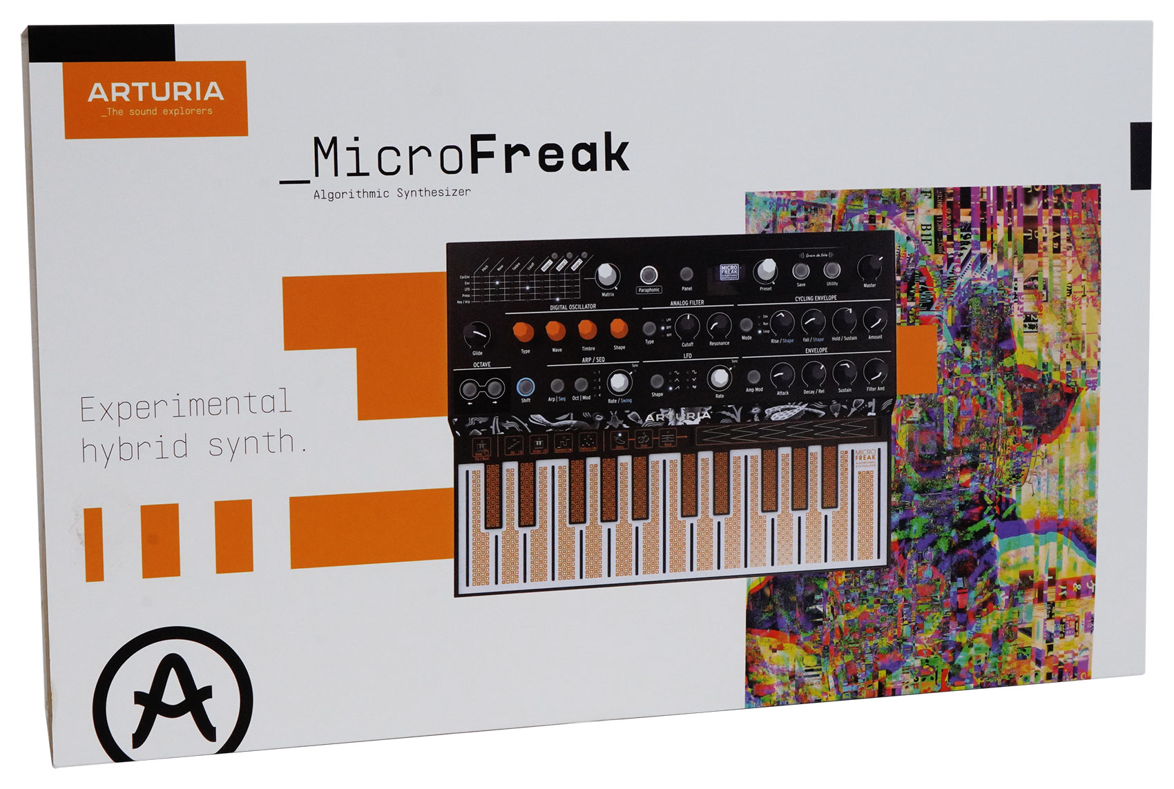 Arturia MicroFreak USB MIDI Hybrid Synthesizer 25-Key Synth+