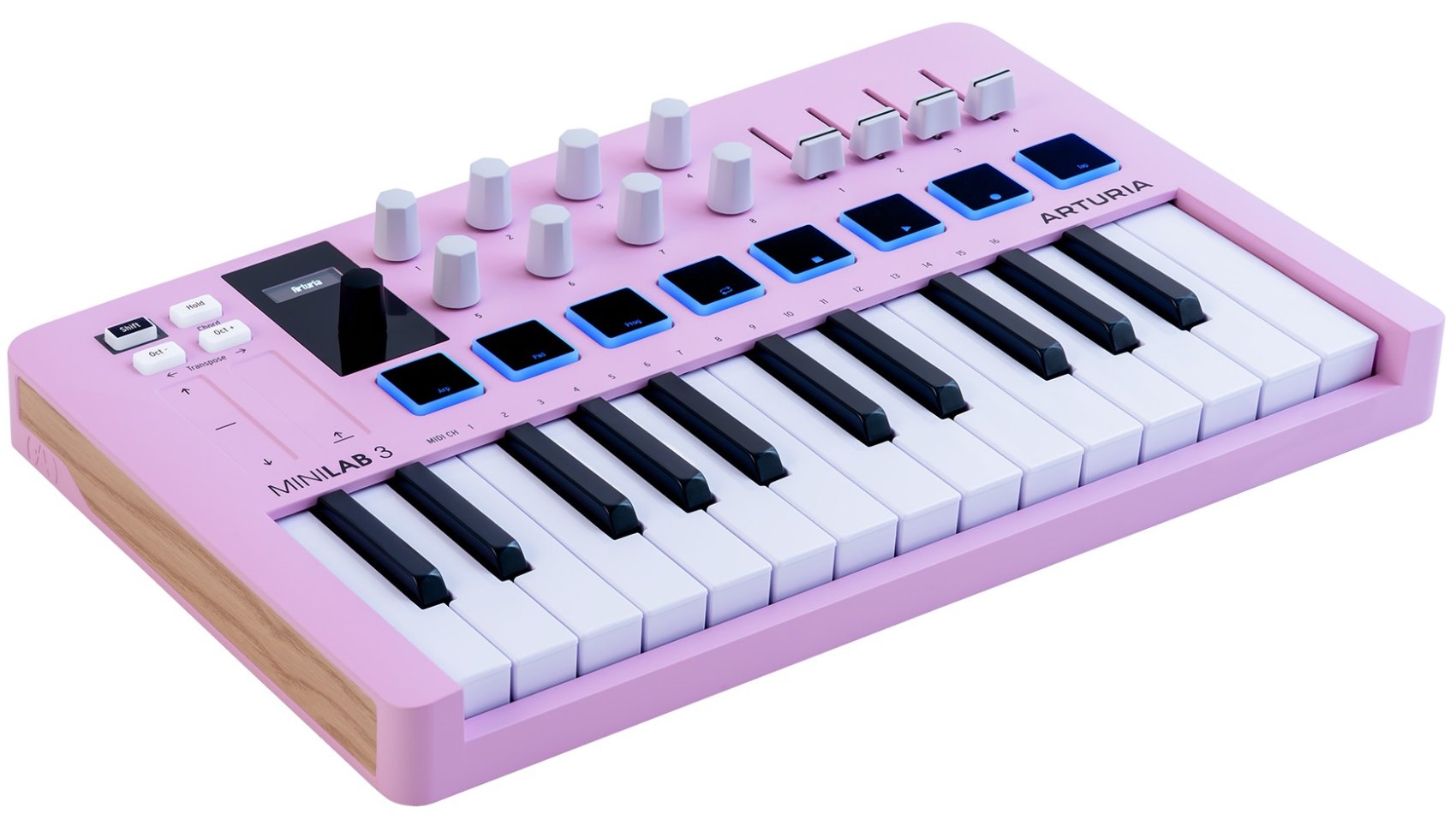 Arturia MiniLab 3 Rose Quartz 25-Key MIDI Music Production
