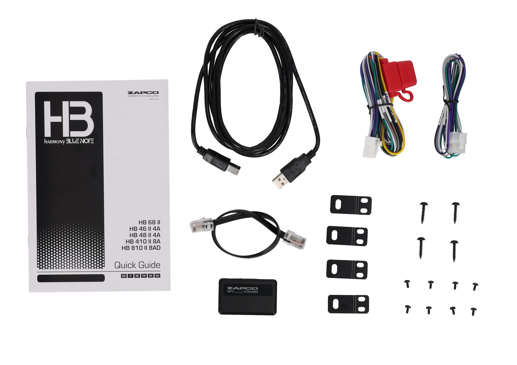 Zapco HB 410 II 8A 10-Channel DSP/ 8-Ch. Class AB Amplifier