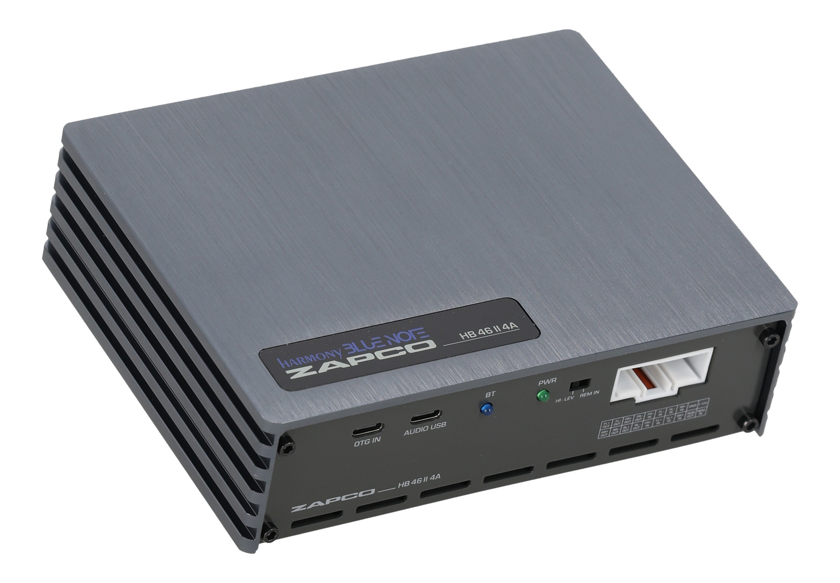 Zapco HB 46 II 4A 6-Channel DSP/4-Ch. Class AB Amplifier+Bluetooth