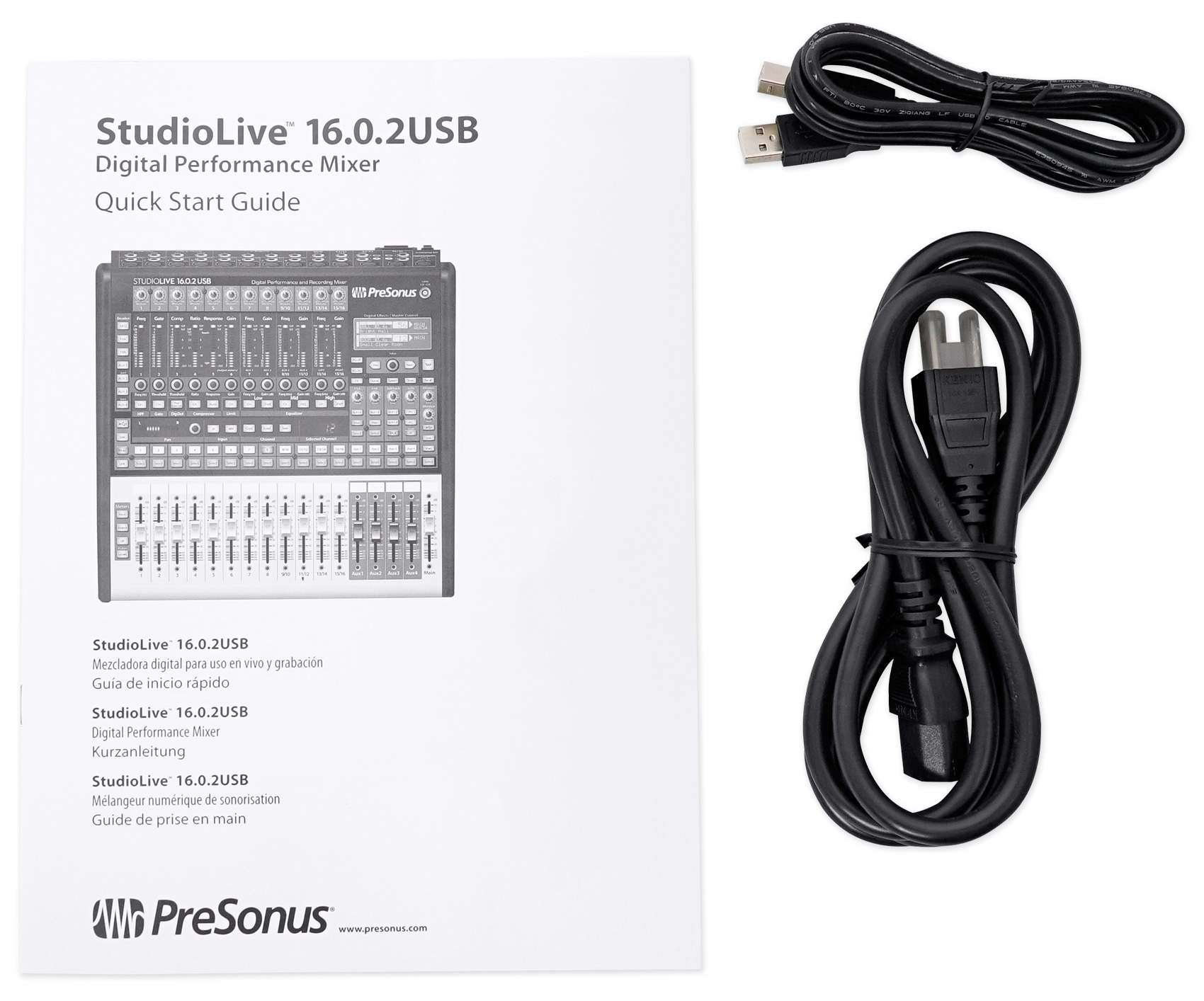 PRESONUS Studiolive SL-1602 USB 16.0.2 Digital Mixer+(15) XLR