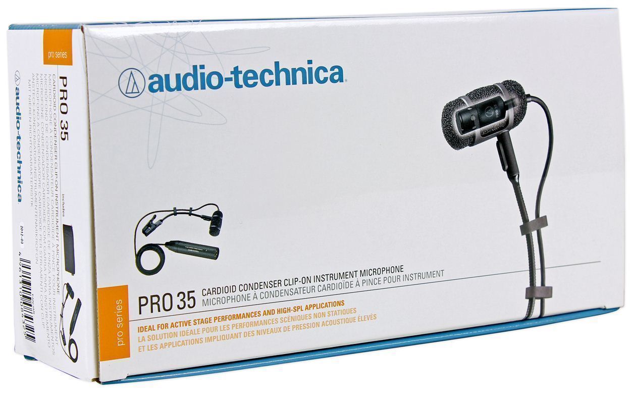 Audio Technica PRO 35 Cardioid Condenser Clip-On Instrument